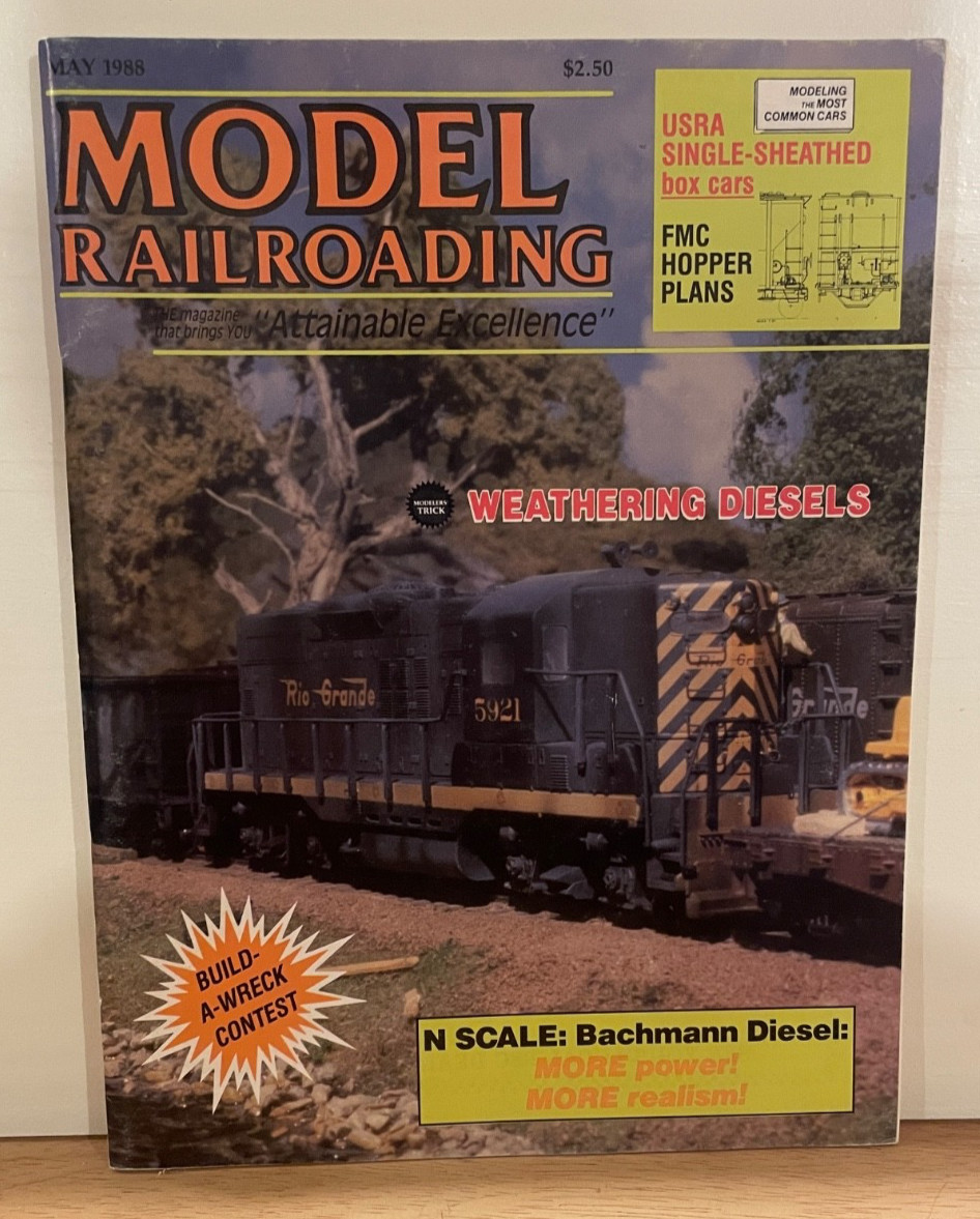 Model Railroading Magazine - May 1988