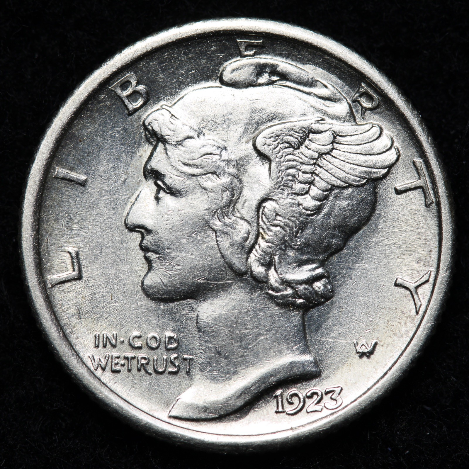 1923-S Mercury Silver Dime UNC *UNCIRCULATED* MS E325 ZYTCNM