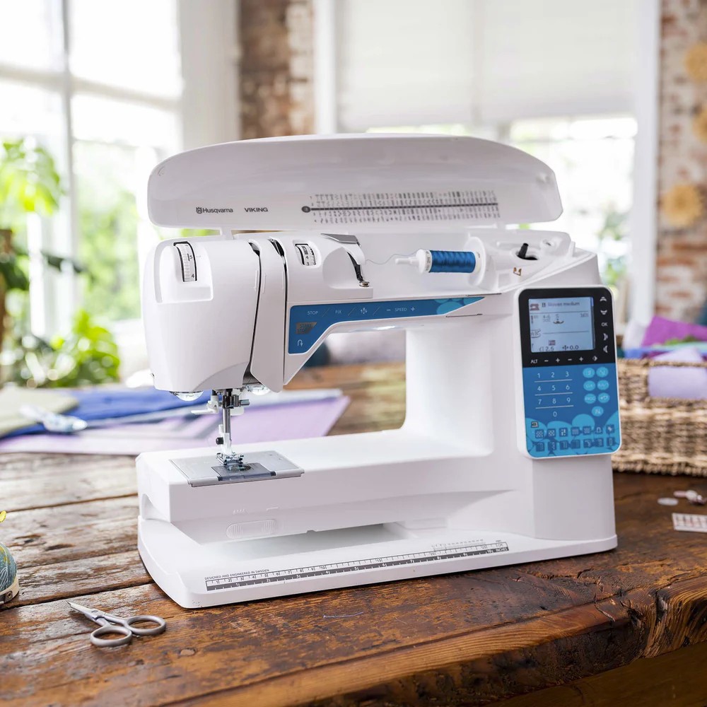 Husqvarna Viking Opal 650 NEW IN THE BOX  -- We open and test sew every machine!
