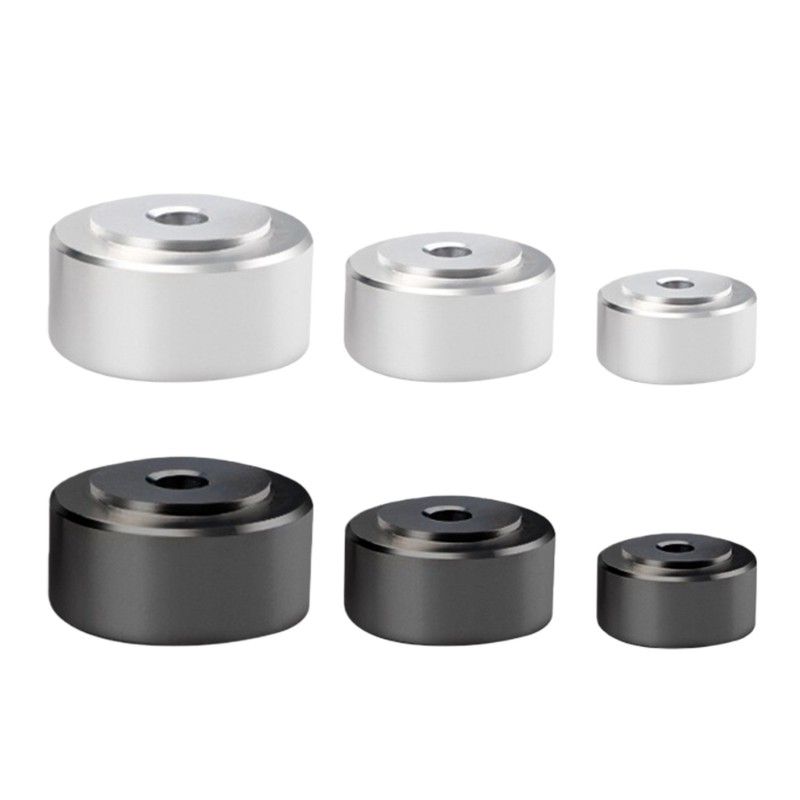 4Pcs HIFI Speaker Spikes Stand Feet Pad Aluminum Alloy Isolation Feet for Player