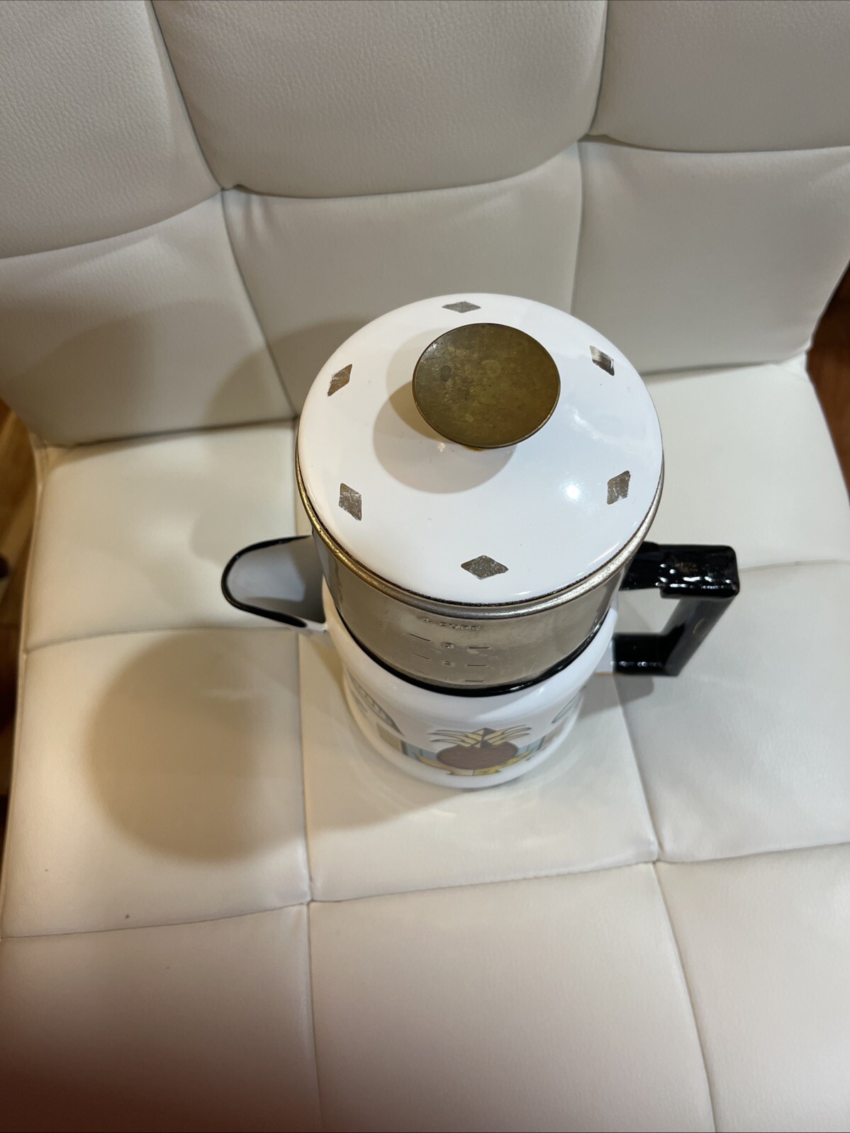 Vtg. Georges Briard Coffee Pot Percolator