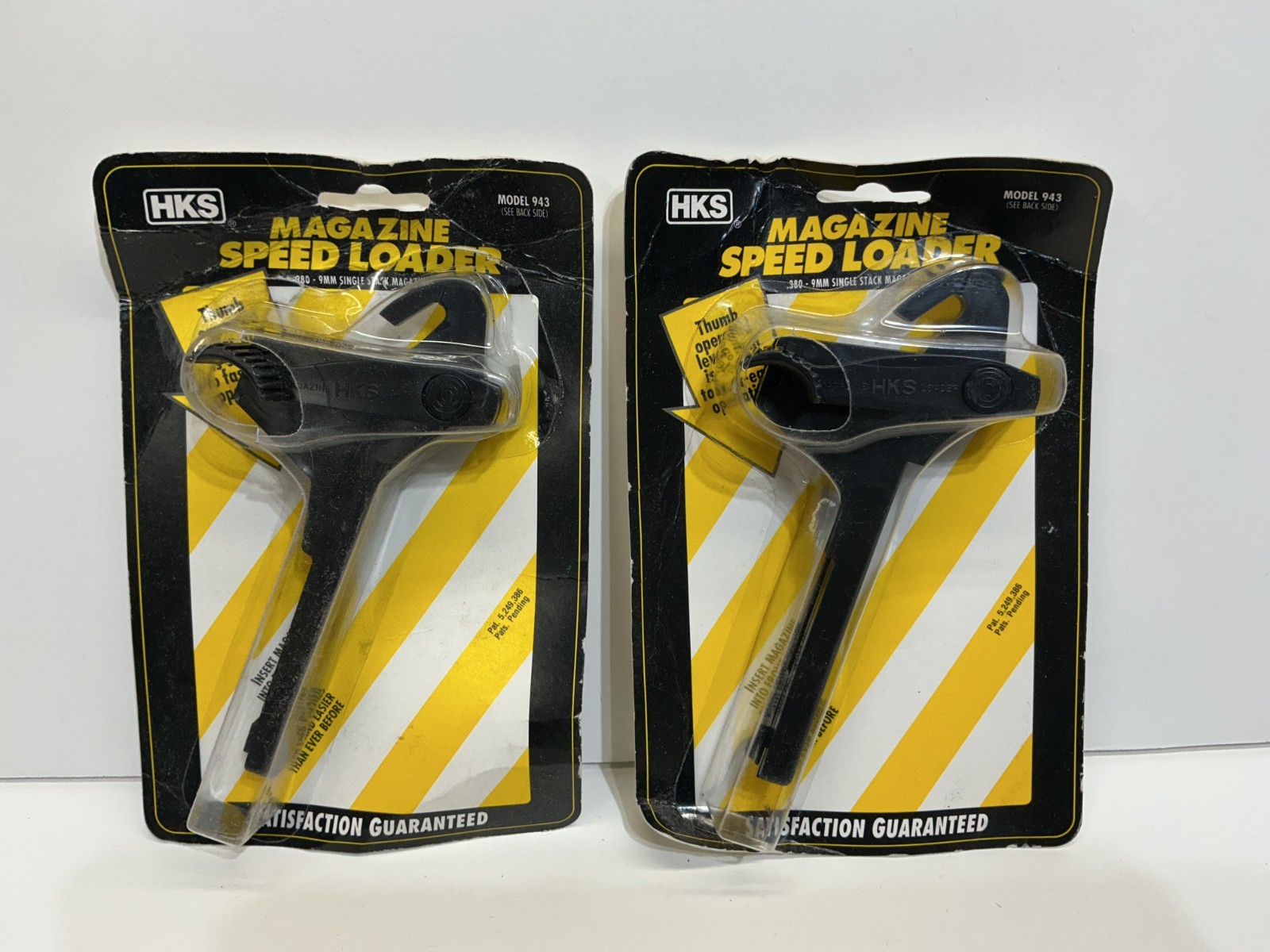 Lot of 2 HKS Model 943 Magazine Speed Loaders  NEW IN PACKAGE