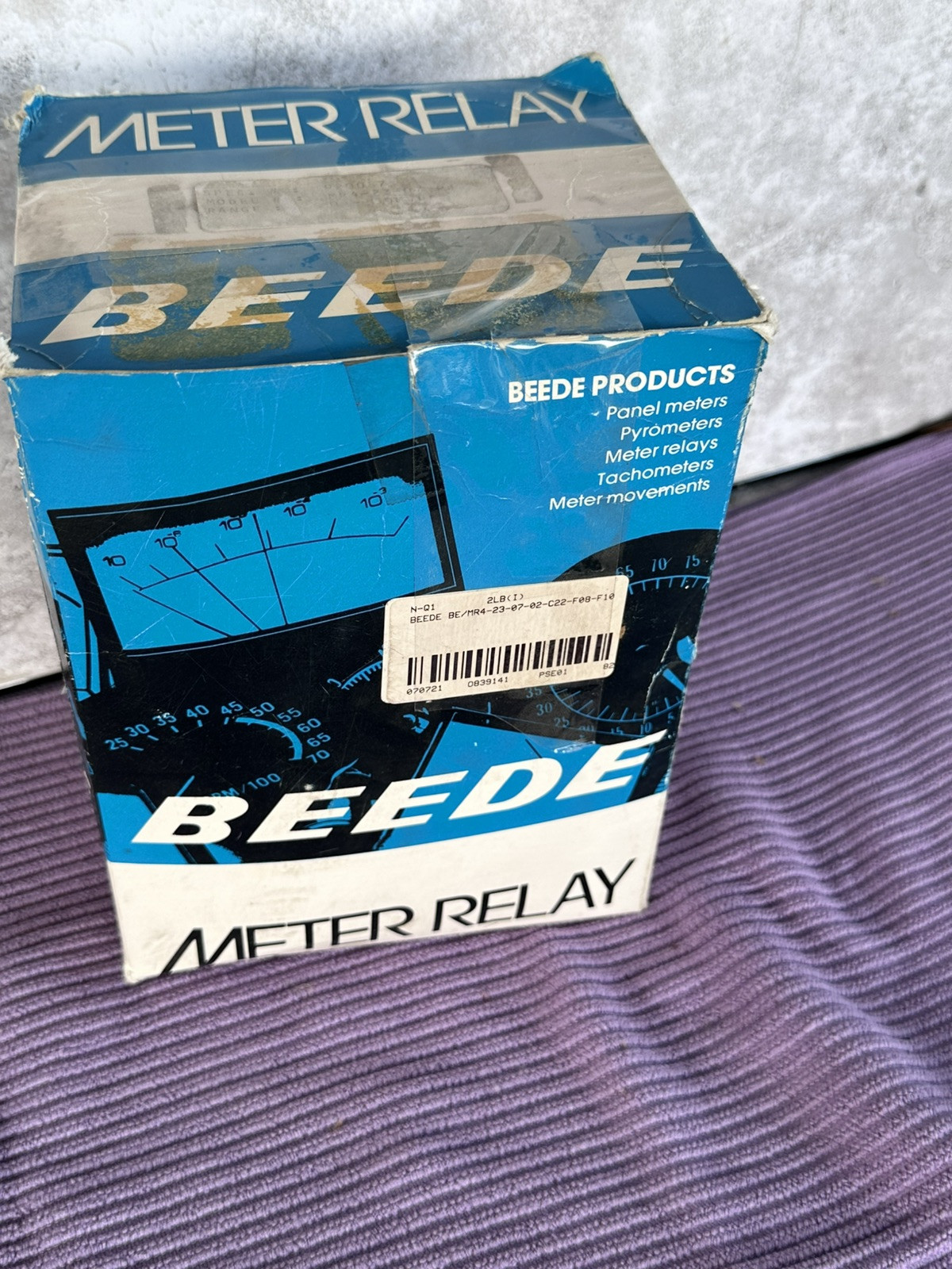 Beede BE/MR4-23-07-02-C22-F08-F10 Meter Relay 0-700kw