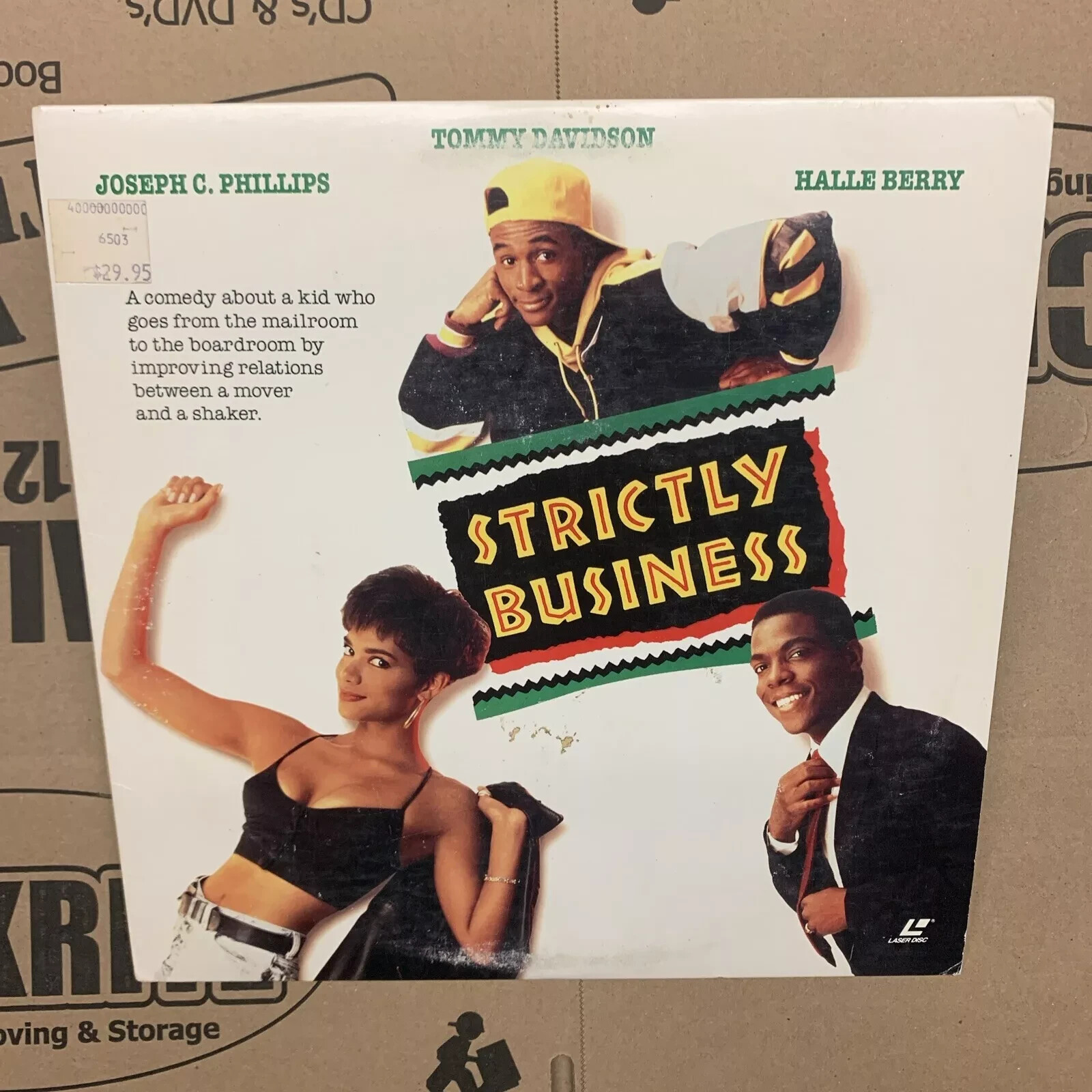Strictly Business (Laserdisc, 1992) HALLE BERRY GREAT FILM VERY RARE!