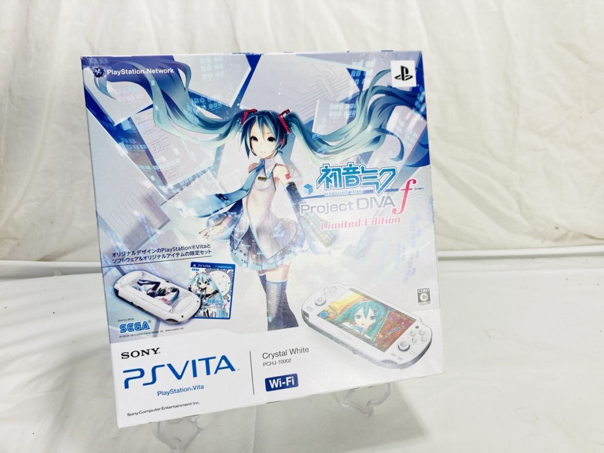 Sony PS Vita Hatsune Miku Limited Edition PCHJ-10002 Wi-Fi Crystal White