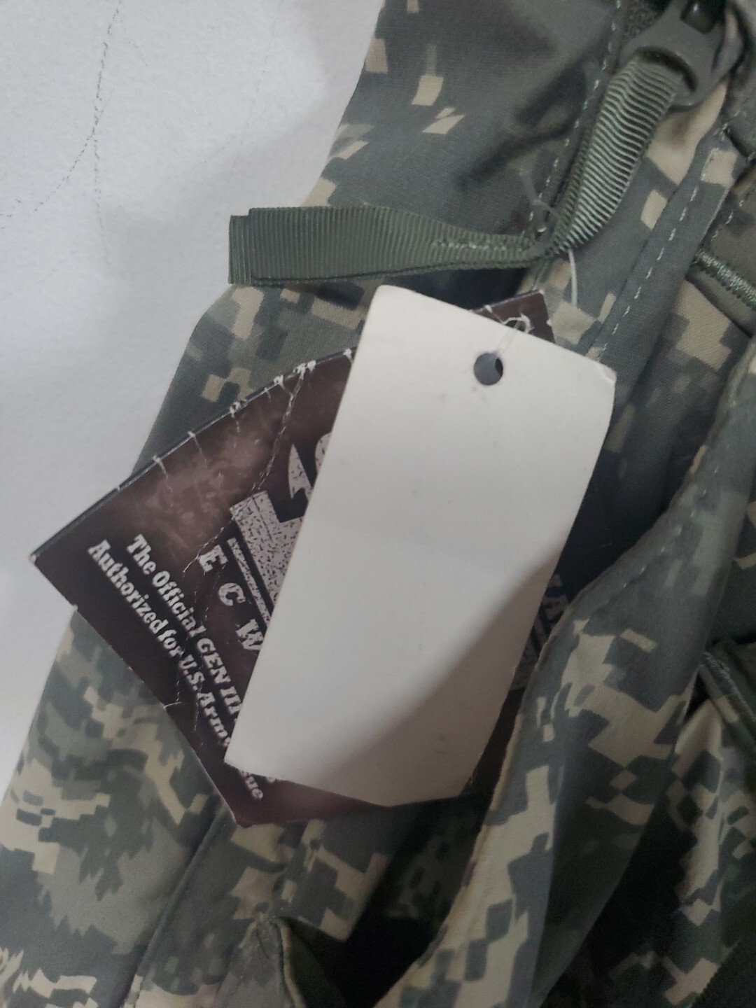 Large Regular ARMY ISSUE ACU DIGITAL SOFT SHELL pant LEVEL 5 cold weather