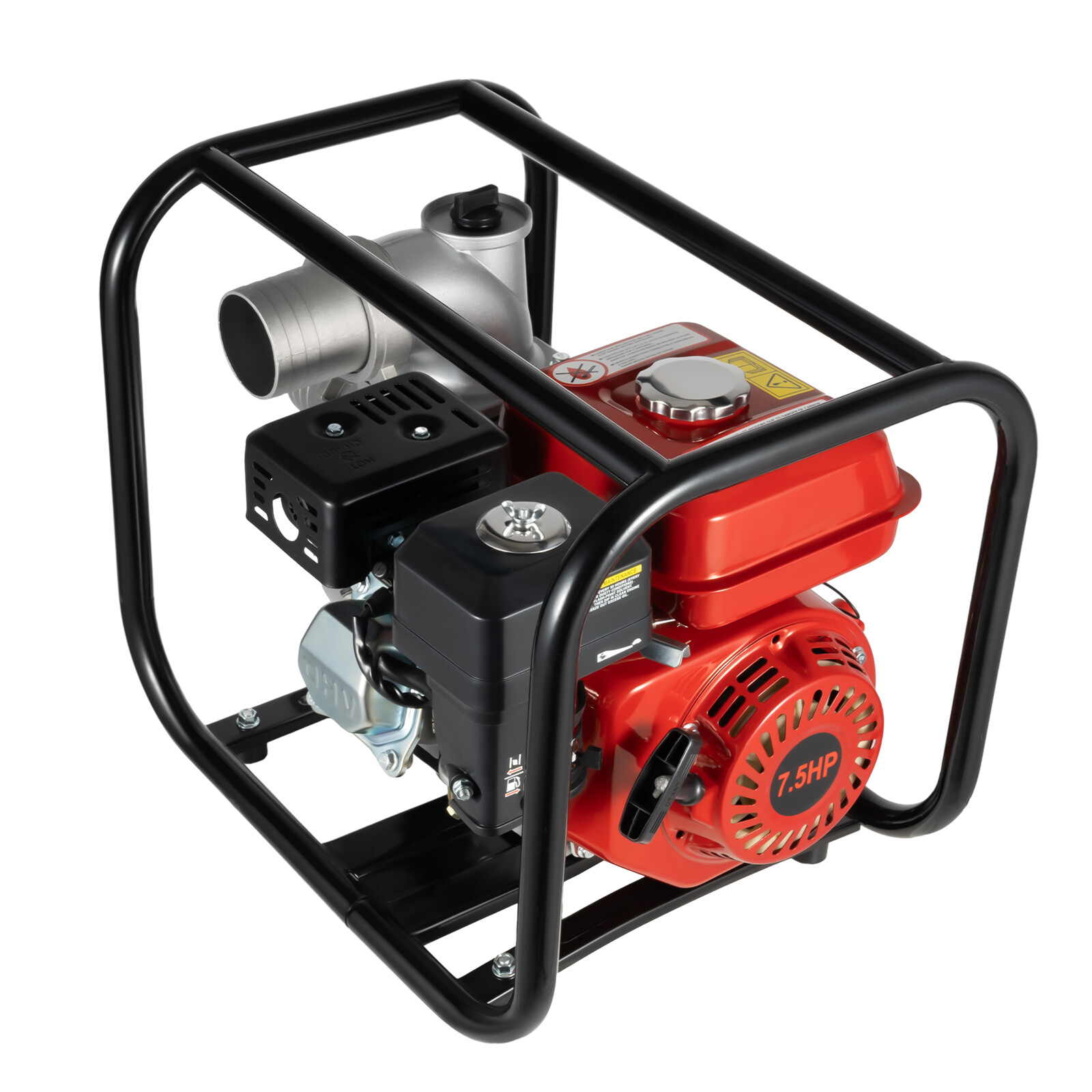 7.5HP 3000W Gas Power Semi-Trash Water Pump High Pressure Garden Irrigation