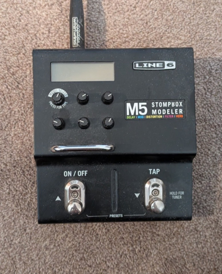 Line 6 M5 Multi Effects Stompbox Modeler Pedal