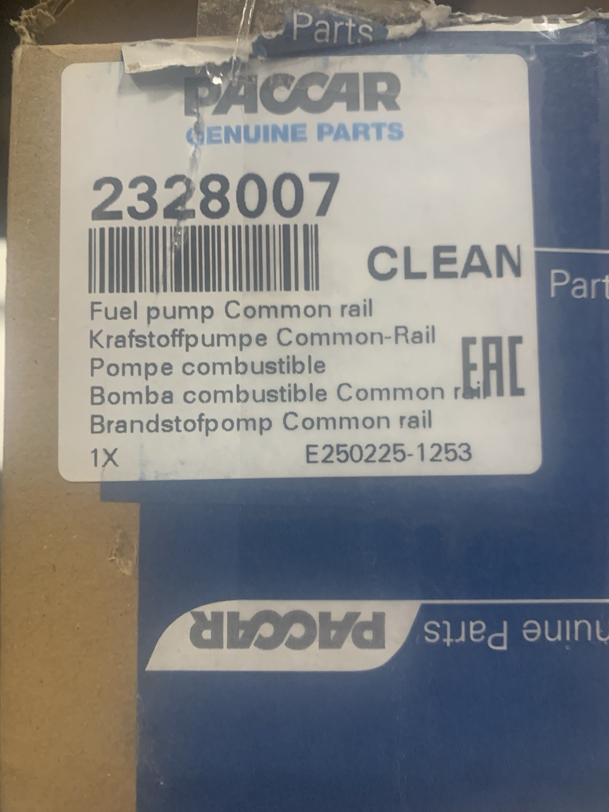 Paccar MX13 MX-13 Unit Pump Fuel Pump Assembly Peterbilt Kenworth