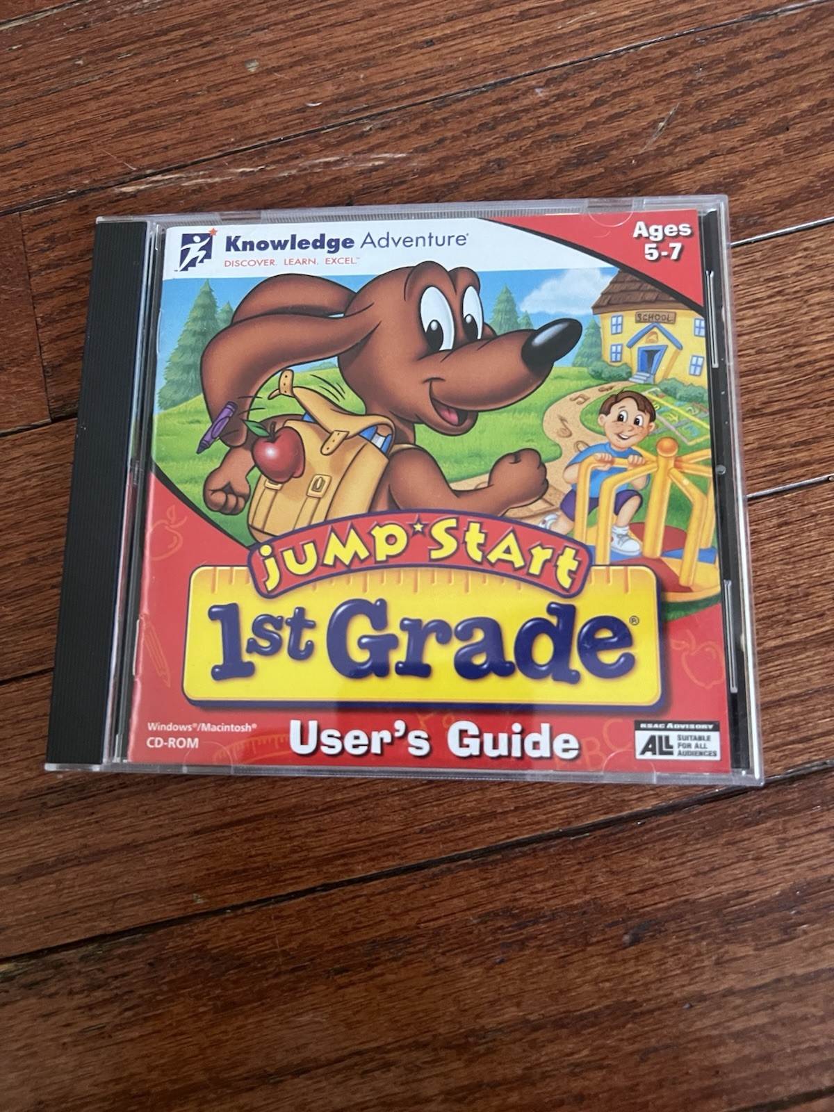 Jump Start 1st Grade Ages 5-7 Knowledge Adventure PC CD-ROM 1995