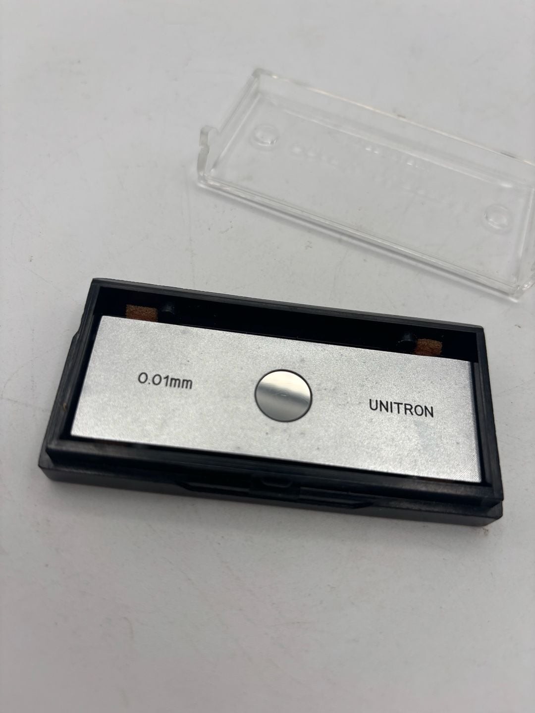 Unitron Objective Micrometer Calibration Slide 0.01mm