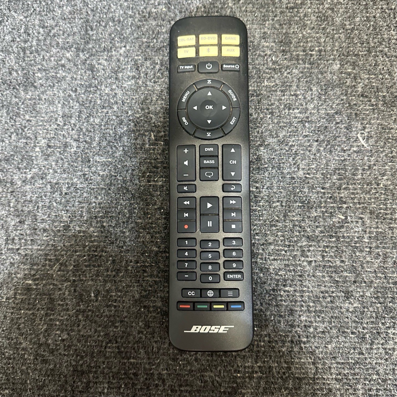 Bose Solo 5 TV Sound System 418775 Bluetooth Home Audio Soundbar remote control