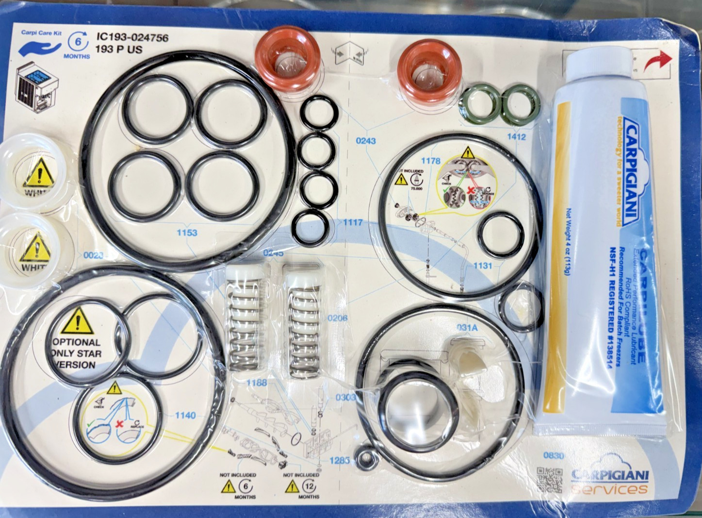 KIT CARPIGIANI 193 P USA  - IC193-024756