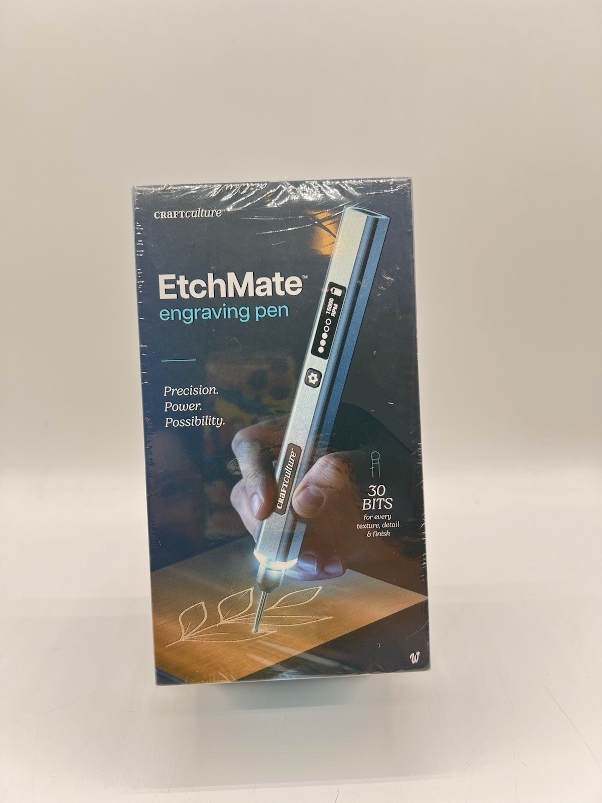 CraftCulture EtchMate Engraving Pen Kit 30 Bits USB-C New Sealed
