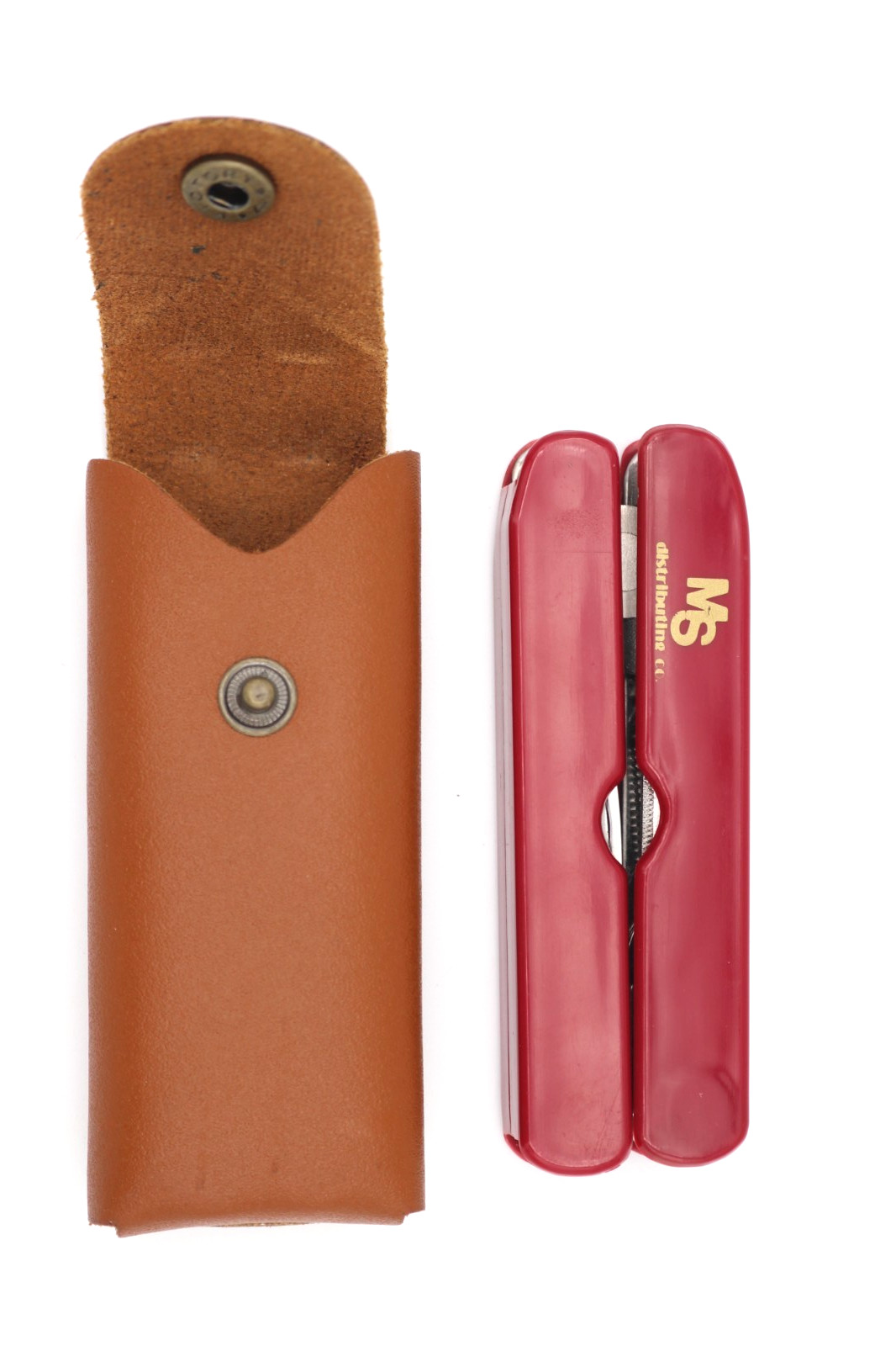 MULTITOOL - PROMO from MS Distributing - 8 Tools - Stainless Steel - with pouch