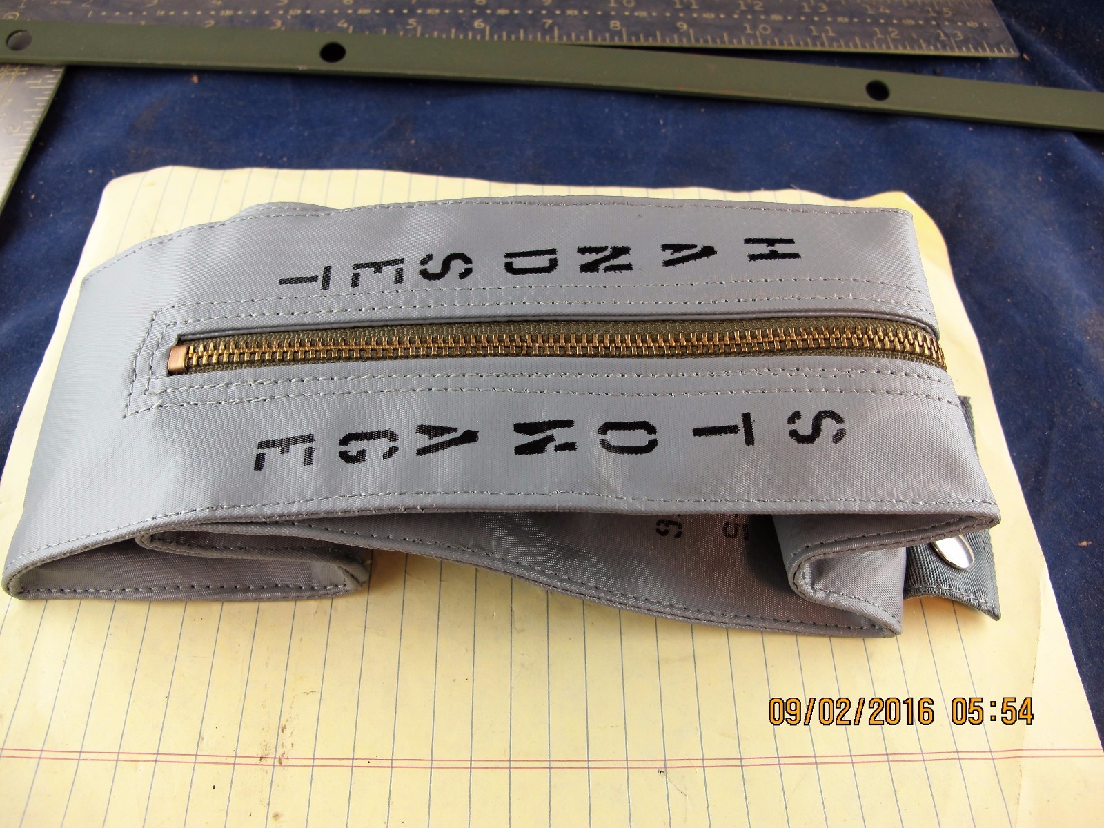 Navy Pilot Hand Set Stowage Electronic Communications E Case [B7BB]