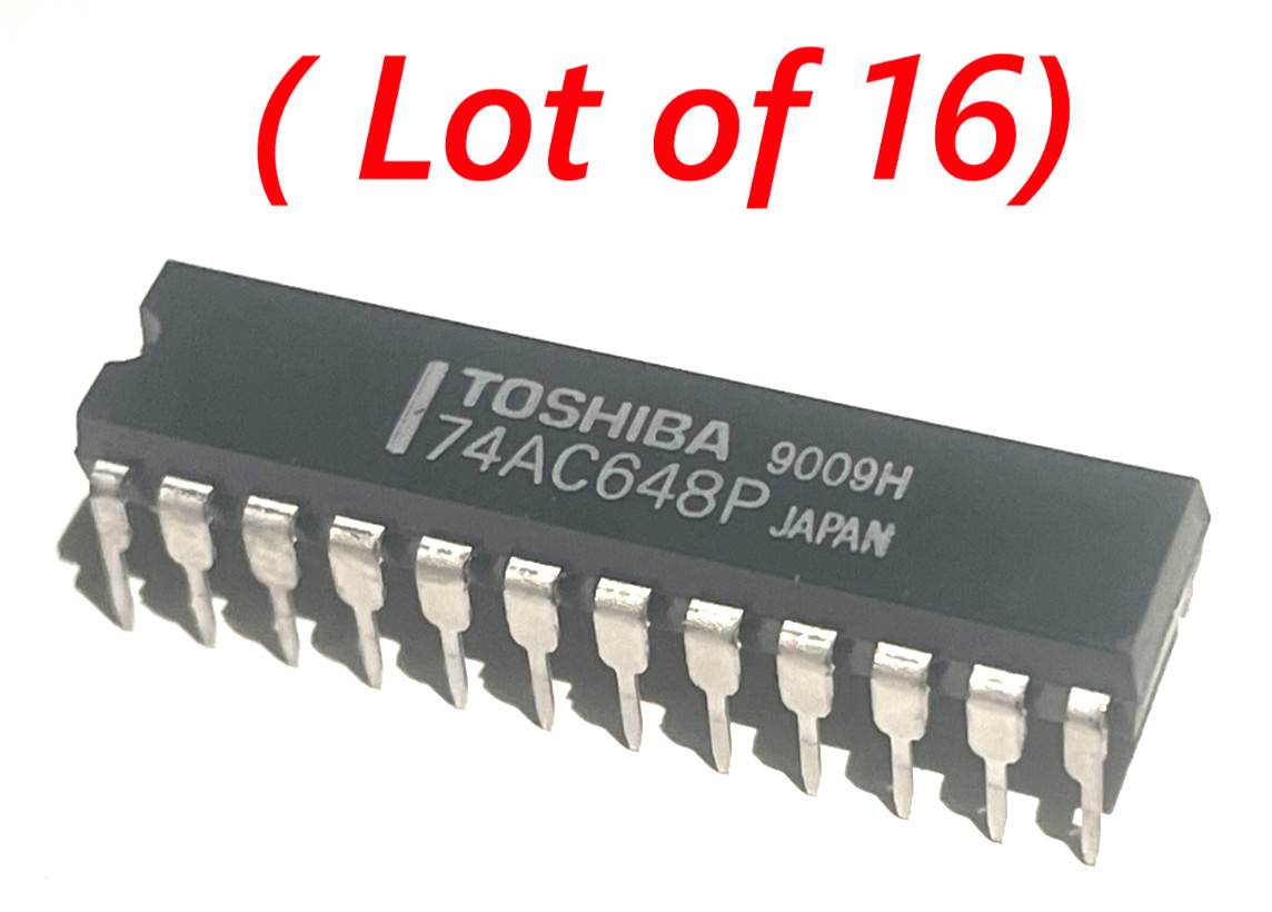 Toshiba 74AC648P Integrated Circuit Made in Japan (Lot of 16)