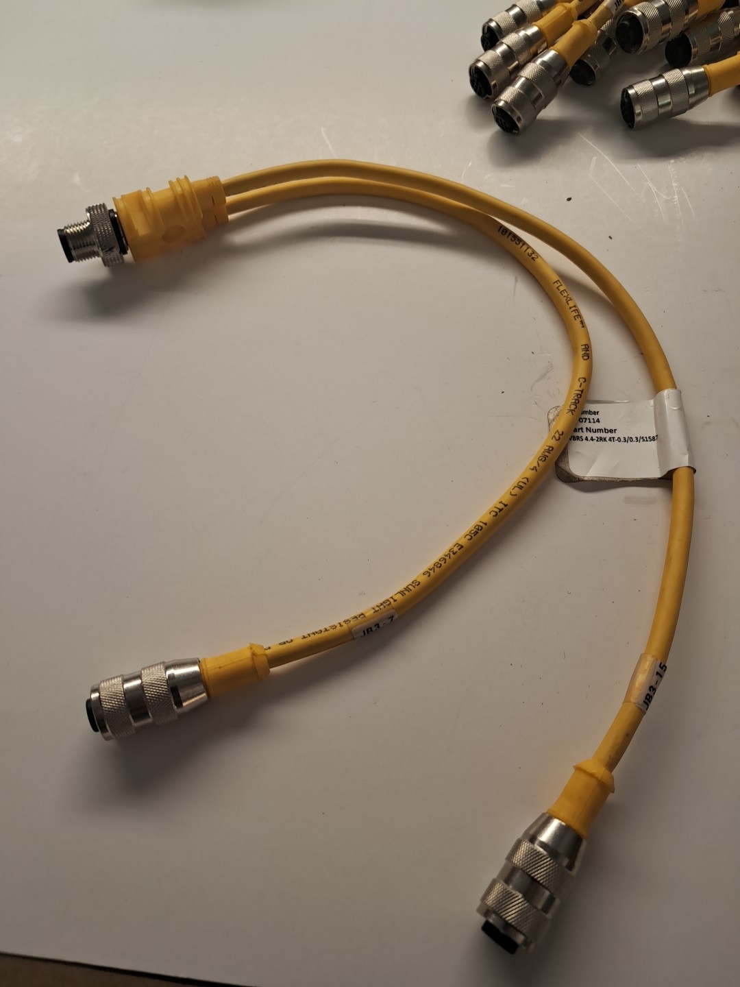 Turck VBRS 4.4-2RK 4T-0.3/0.3/S1587 Splitter M M12 - 2x F M12 4-Pin U2-07114