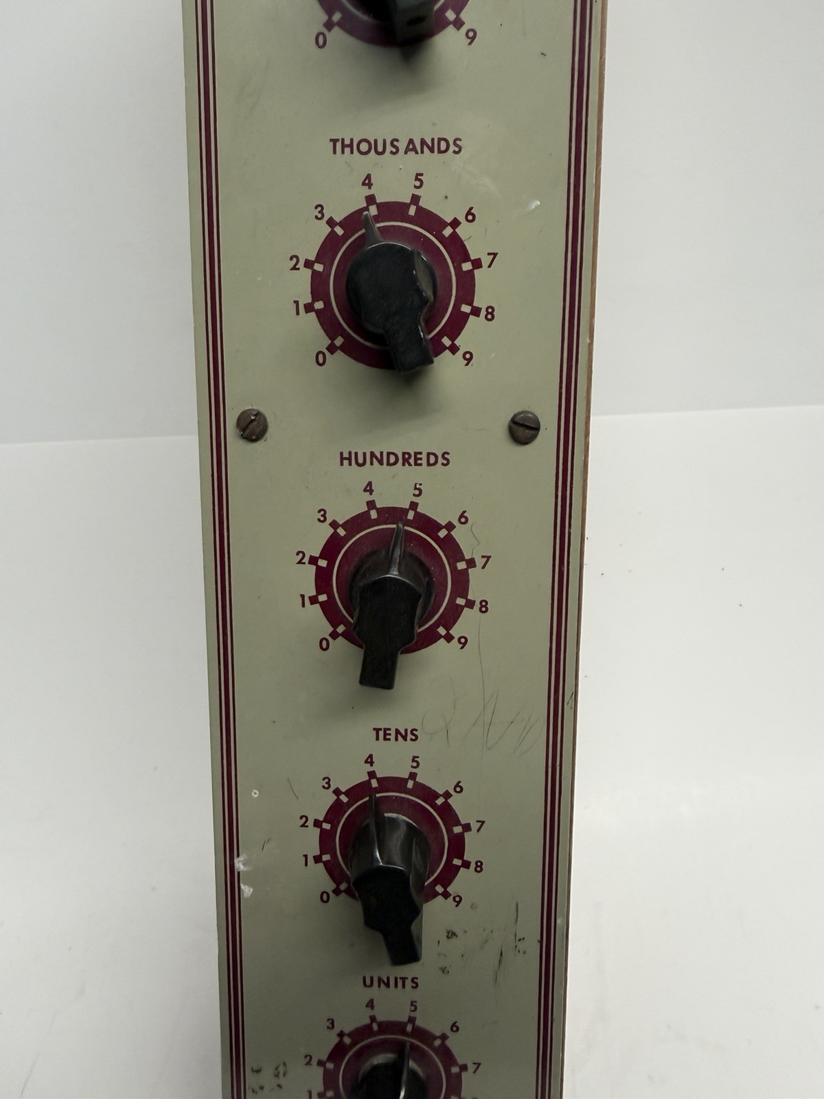 Vintage Heathkit Resistance Decade Model RD-1 Decade Box