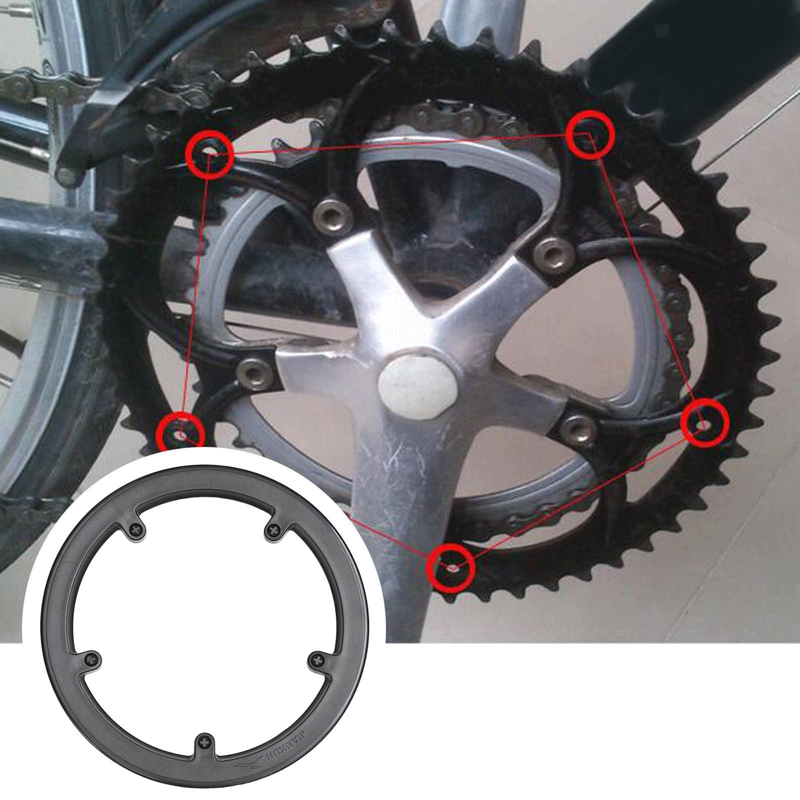 Chain Wheel Cover Protector 44 Teeth Mud Protective Cover 5 Holes for MTB