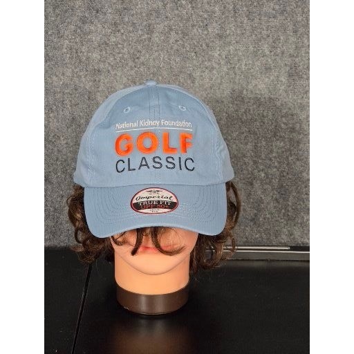 Imperial National Kidney Foundation Golf Classic Blue Adjustable Cap Mens OS