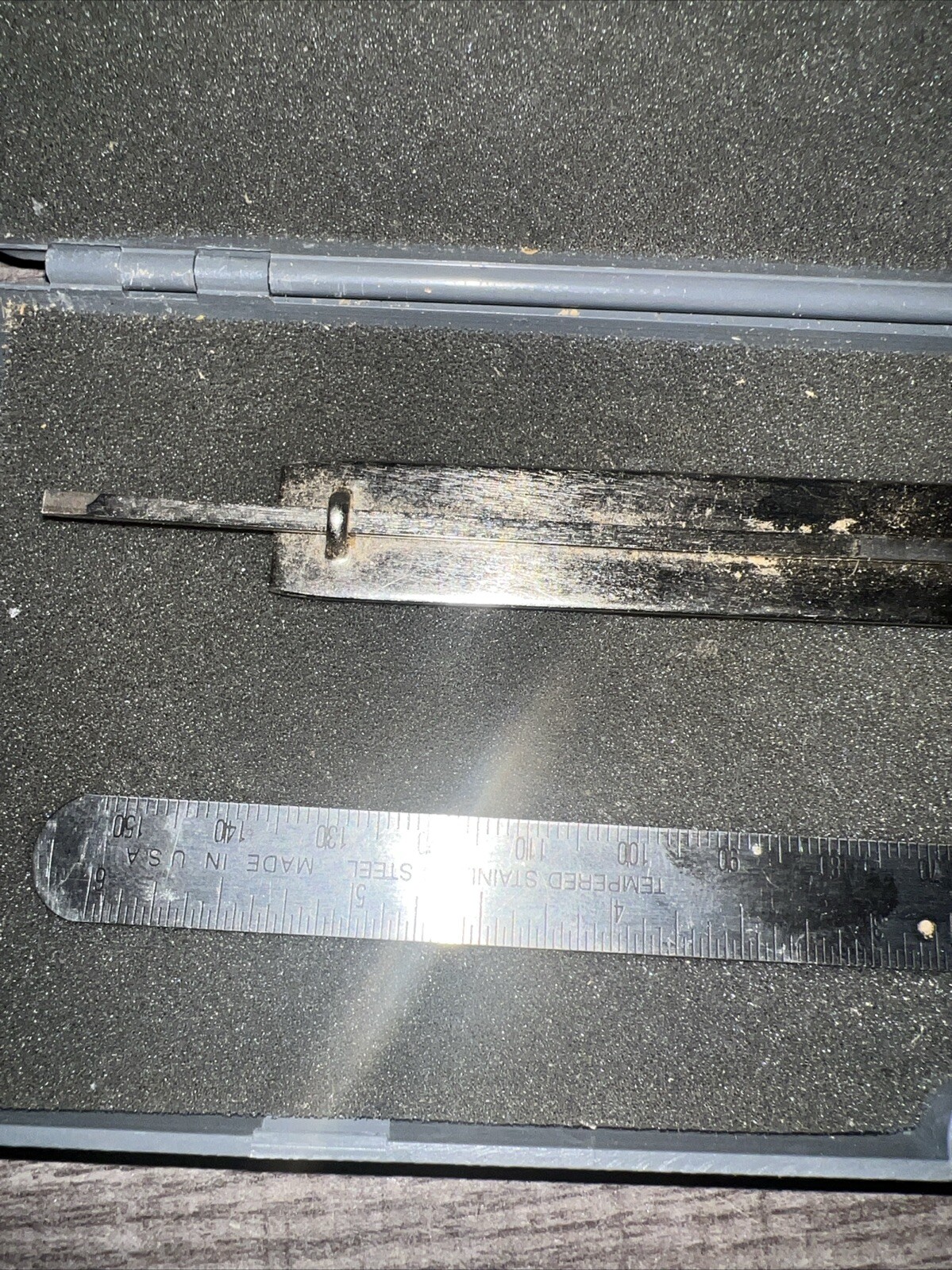 Vintage 6” Caliper Tempered Stainless Steel 5cm