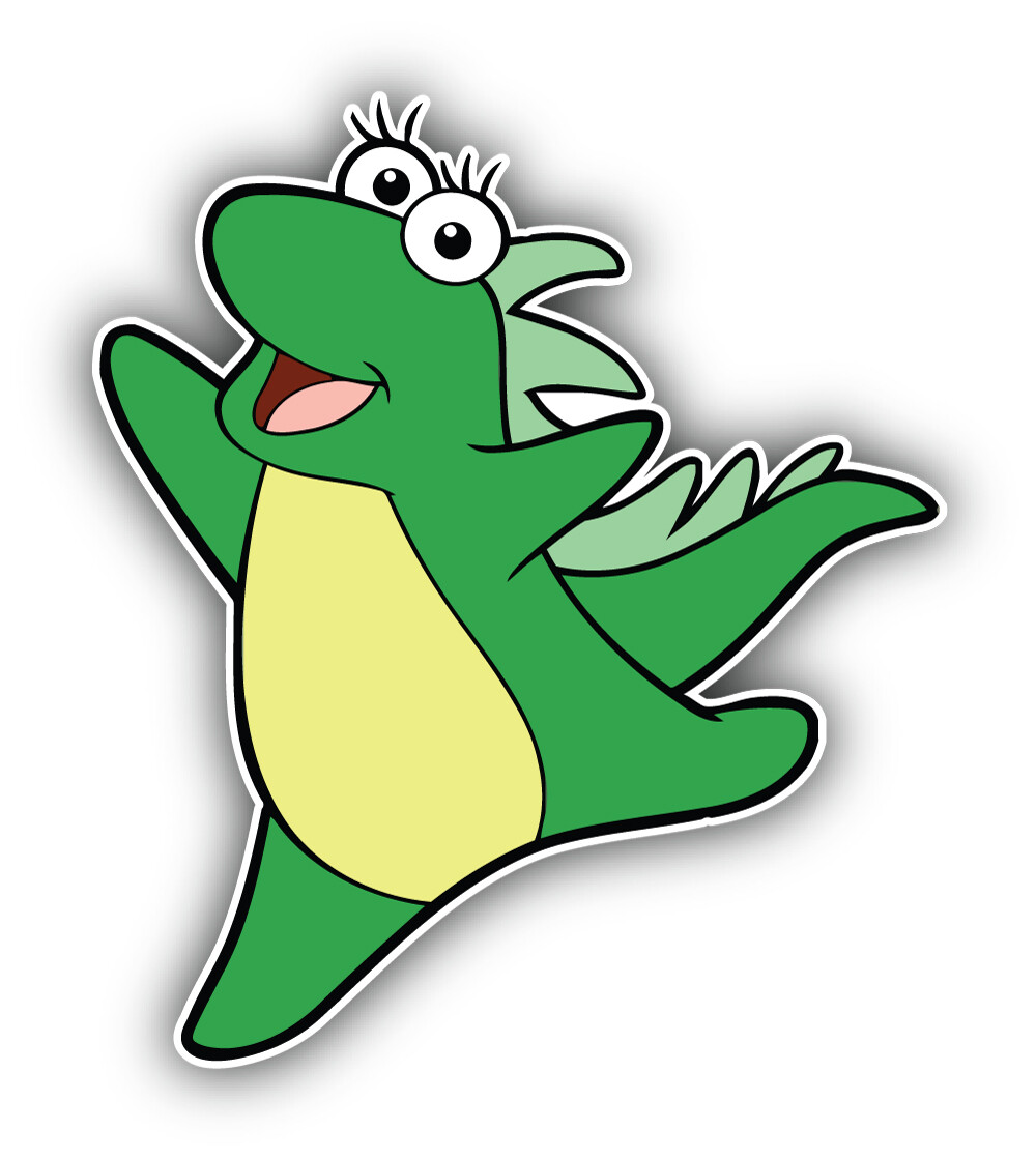 Dora Cartoon Isa Sticker Bumper Decal - ''SIZES''