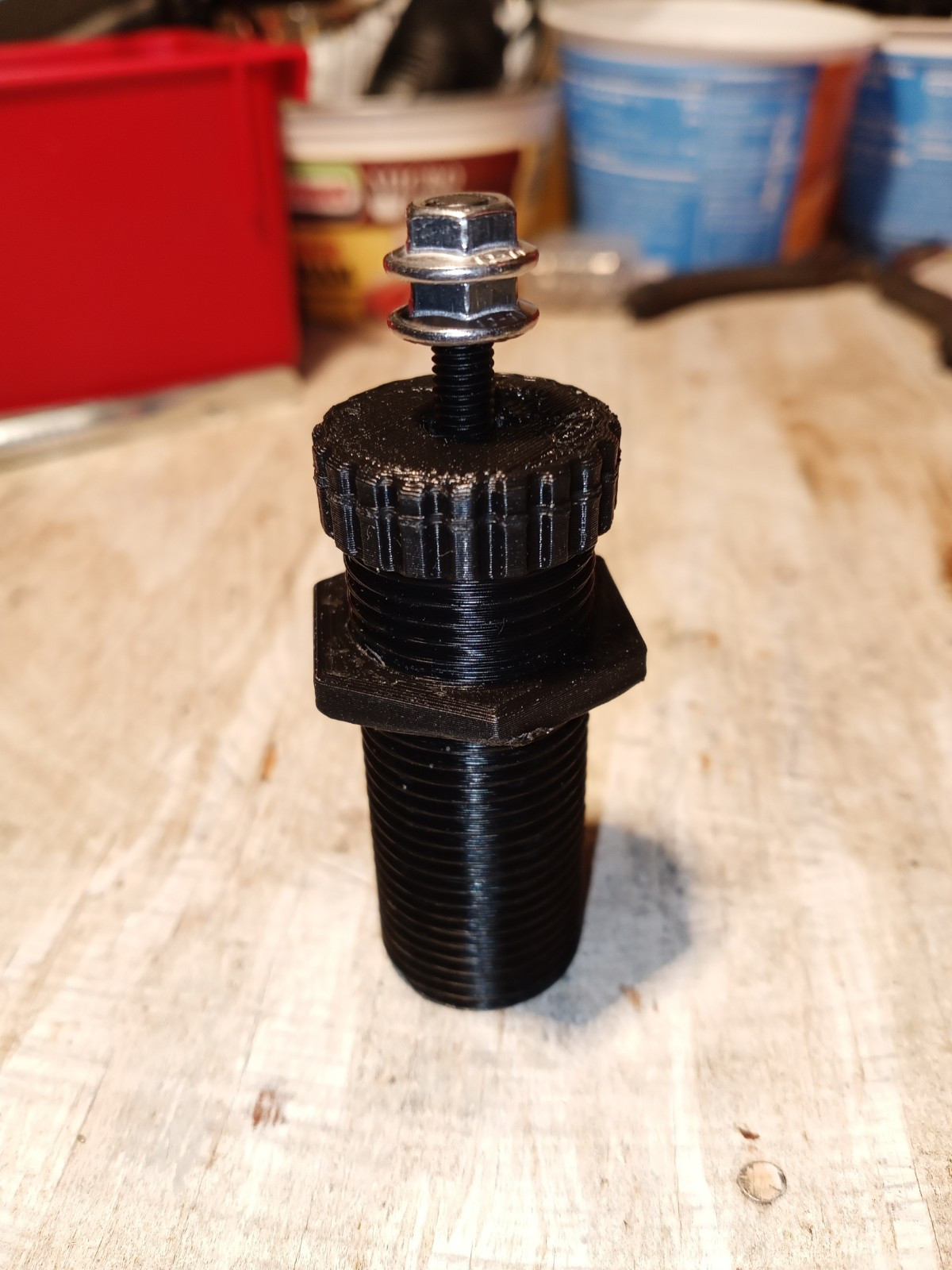 Powder Cop Die 3D printed, powder check die, for progressive reloading press