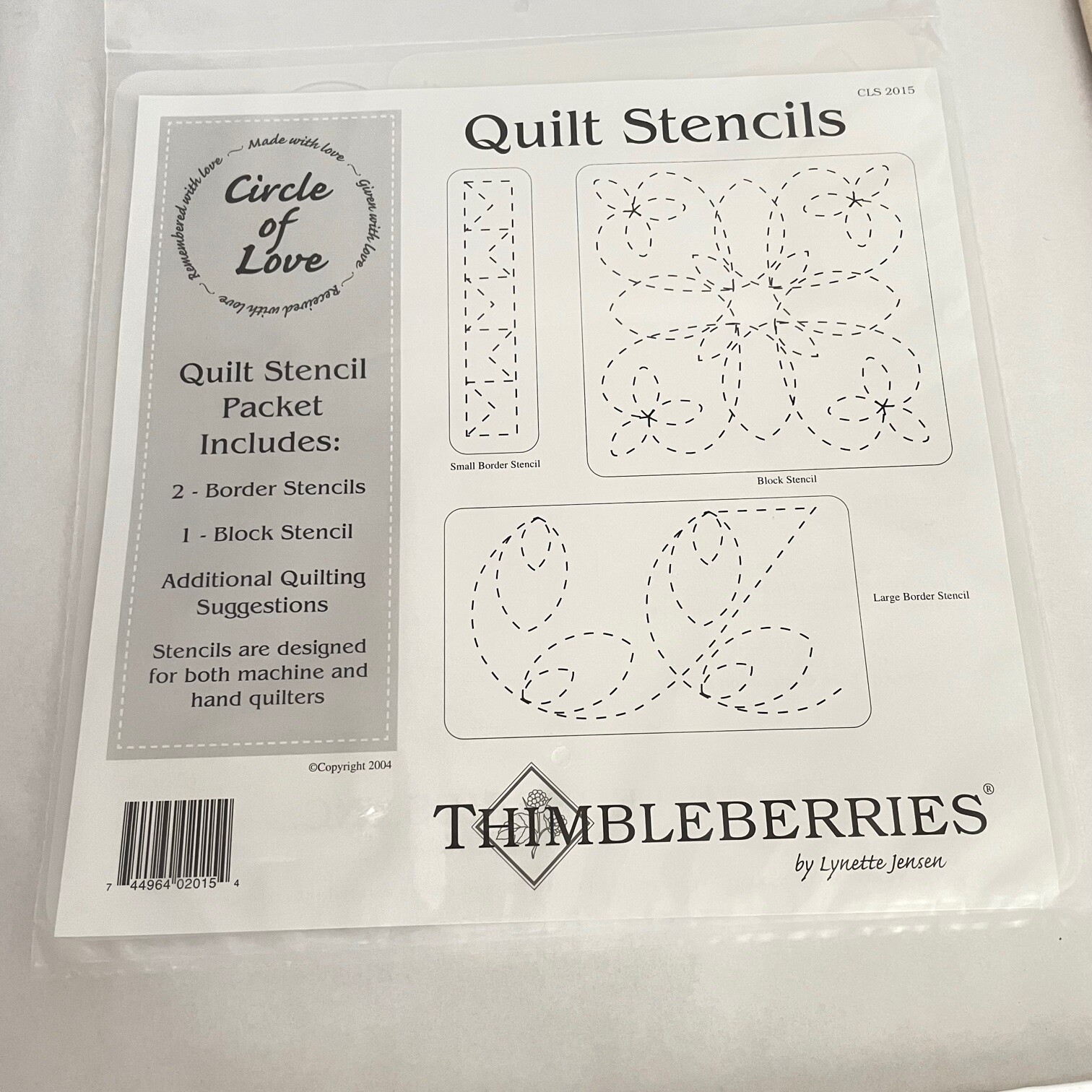 Plastic Quilting Craft Stencils Quilt Sew Embroider Emboss Trace Paint