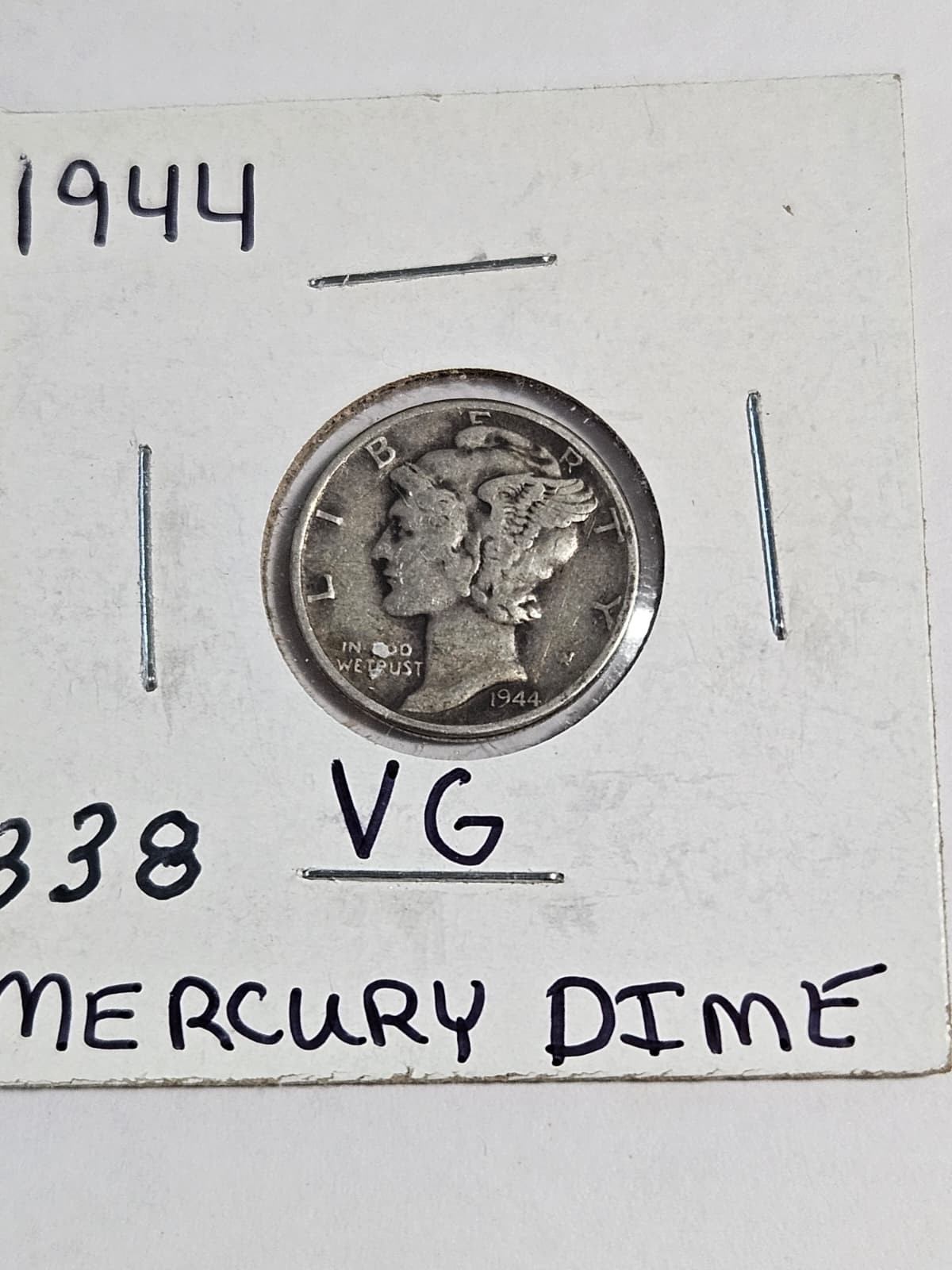 1944- Mercury SILVER Dime CIRCULATED SET SHIPPING #338