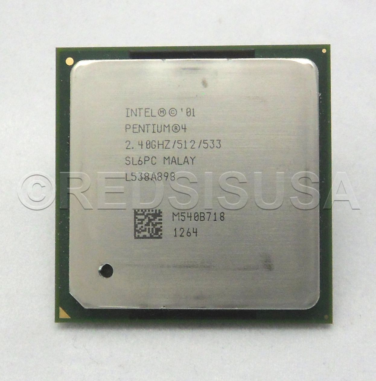 INTEL PENTIUM 4 PROCESSOR 2.40 GHZ, 512K CACHE, 533 MHZ FS GRADE B SL6PC