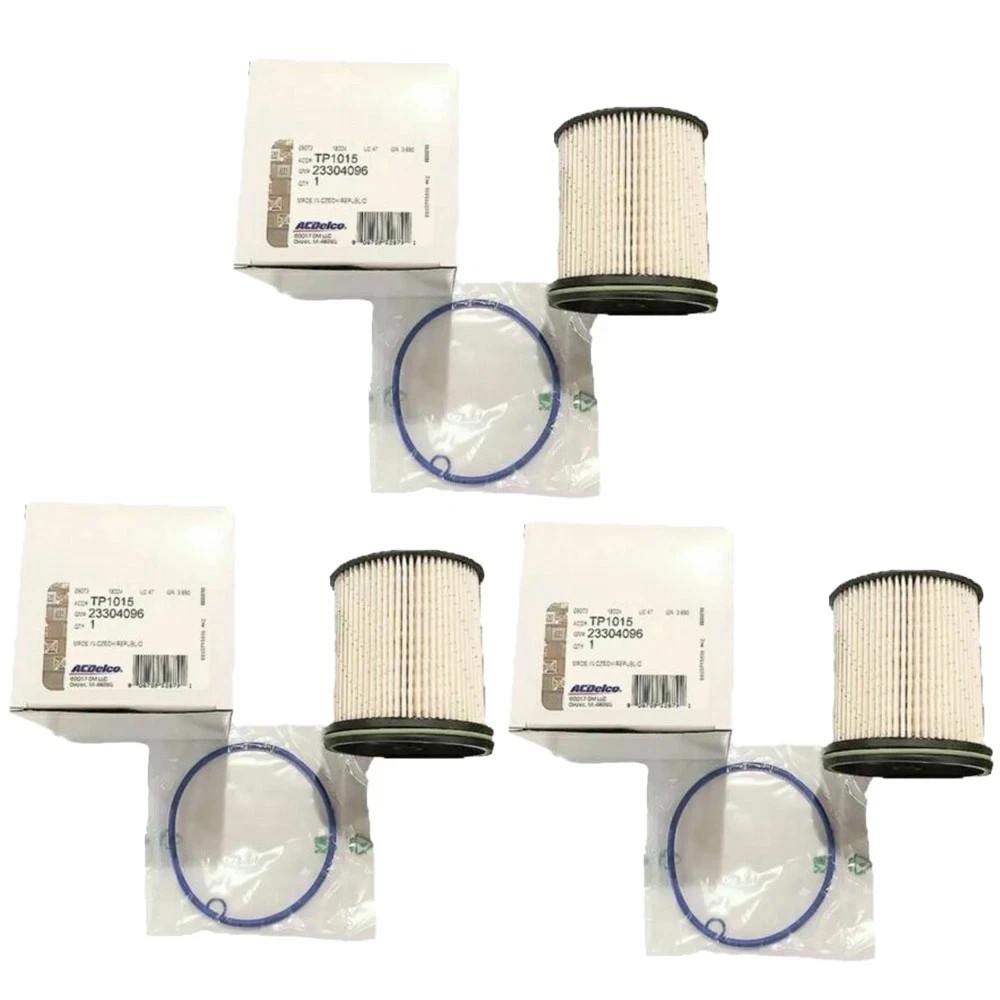New OEM Genuine Chevy GMC ACDelco Fuel Filter Kit Gaskets TP1015 13539108 17-25