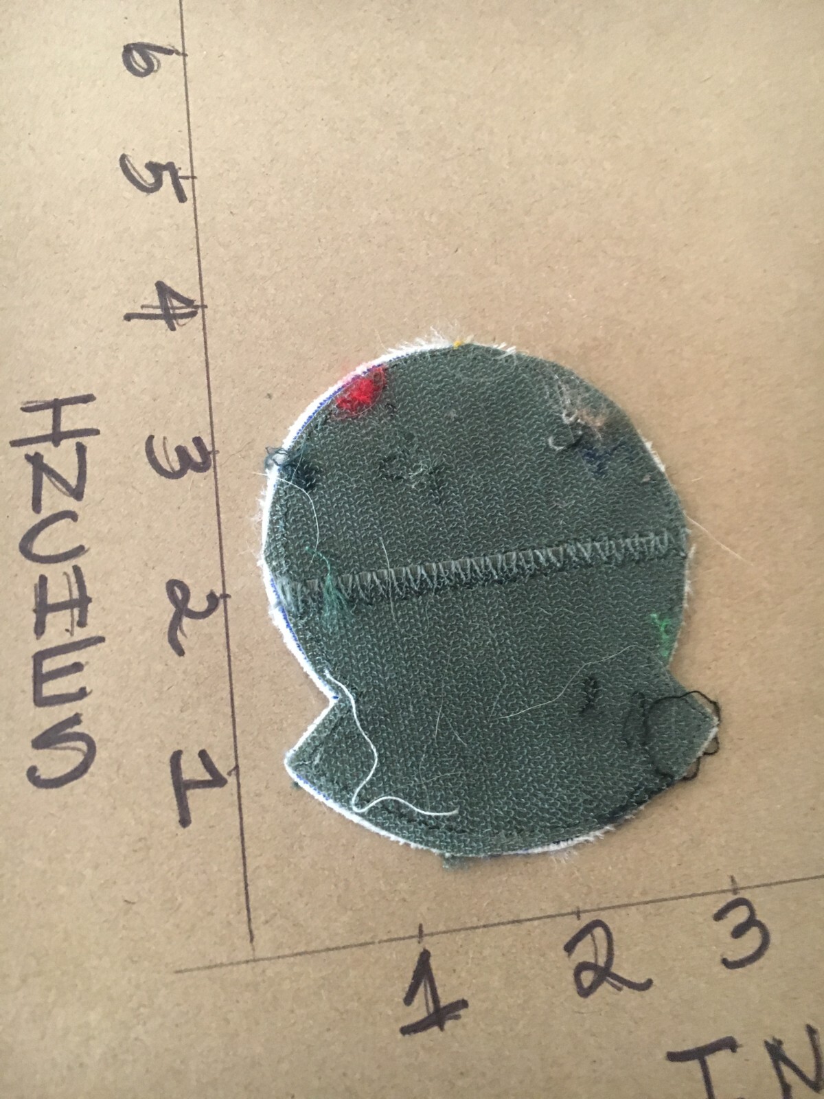 USAF 3rd Military Airlift Squadron patch 6/1/25 with hook & loop back