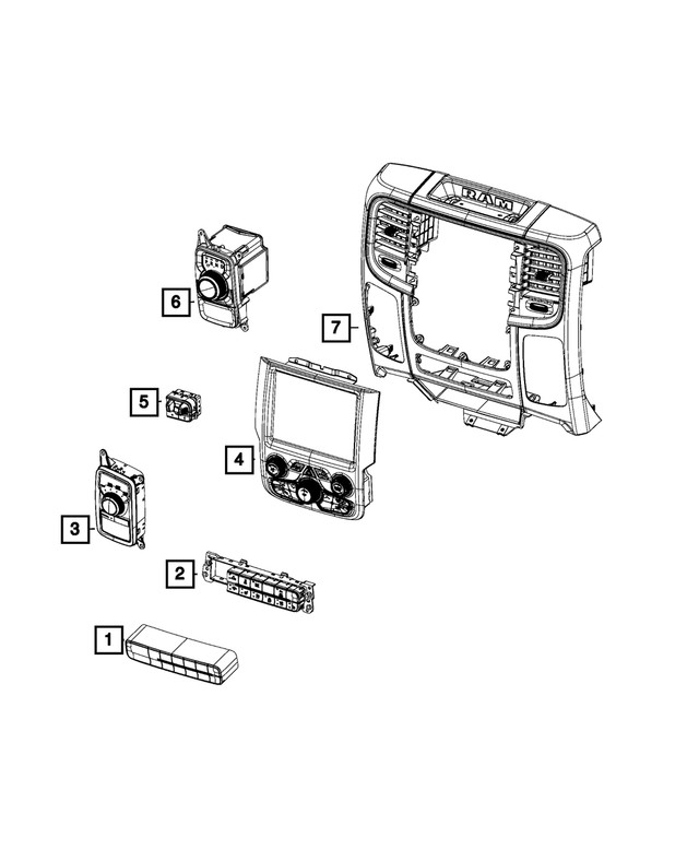 Genuine Mopar Transfer Case Switch 68142281AE