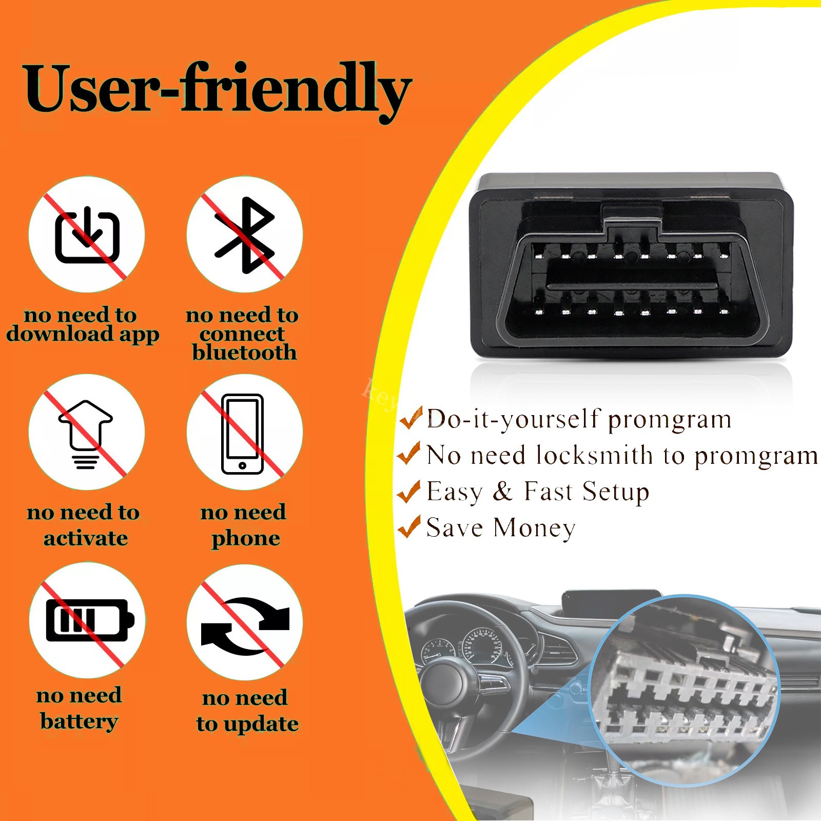 Remote Key Fob 4 Button + Programmer for Chevrolet Silverado 1500 2500 2011-2013