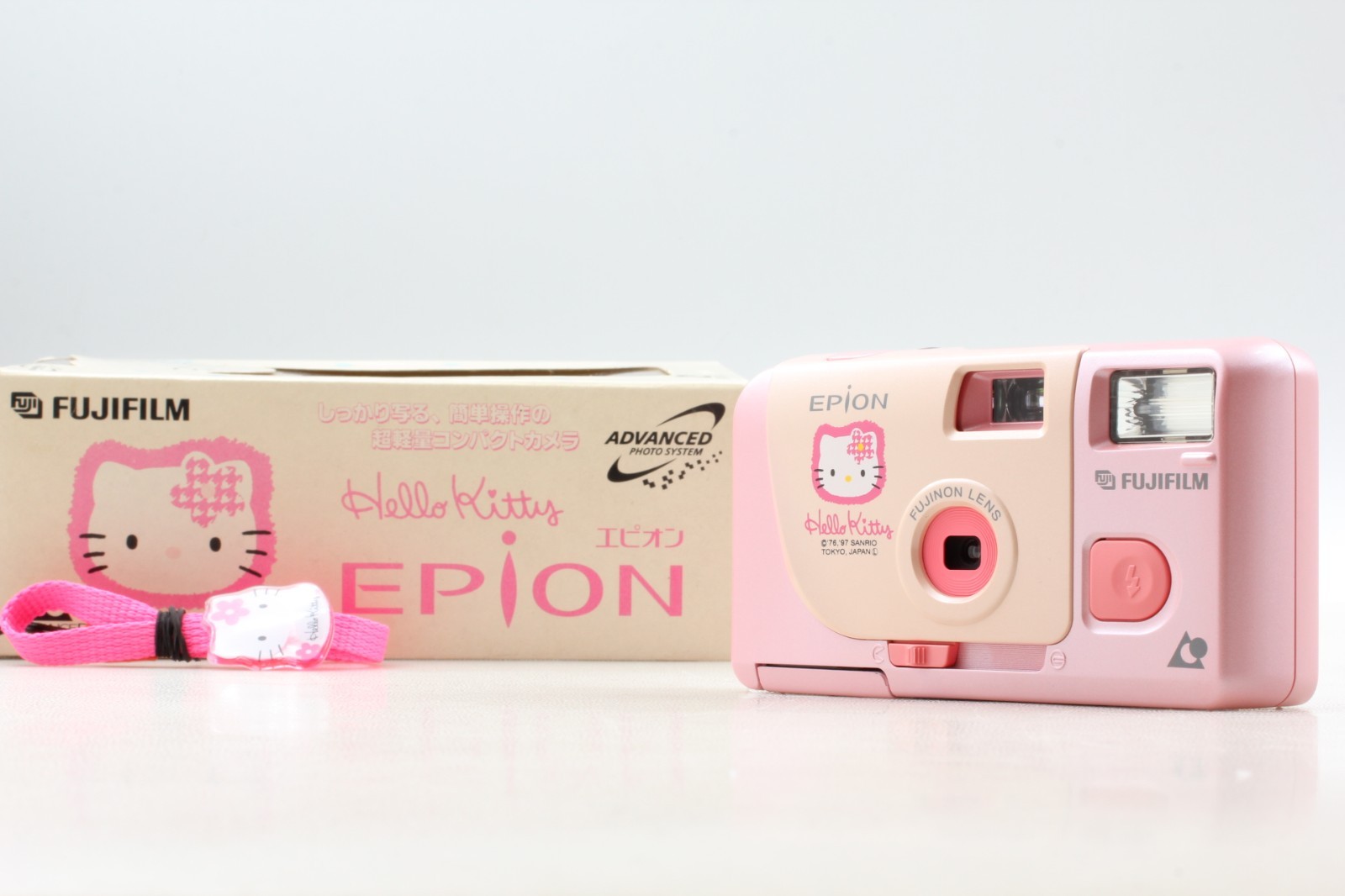 【 UNUSED in BOX 】 Fuji Fujifilm Hello Kittey Epion APS Film Camera from Japan JP