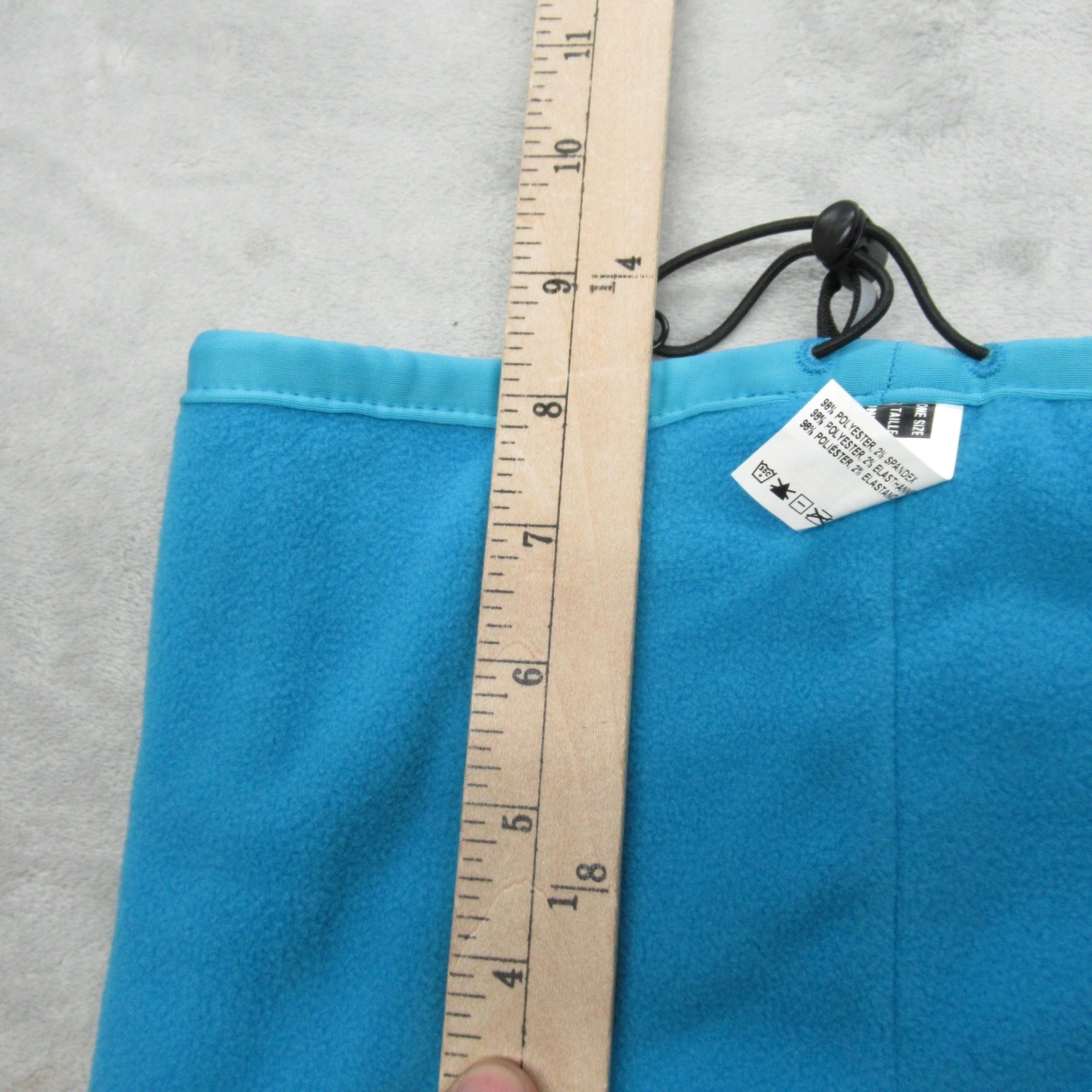 Nike Neck Warmer Unisex OSFM Reversible Blue Black Fleece Activewear Outdoor NWT