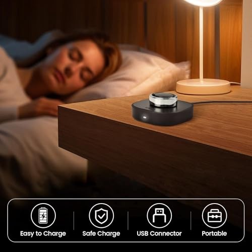 Compatible with Aura Ring Gen 3 Charger, Fast Charging Dock with USB-C Size 8