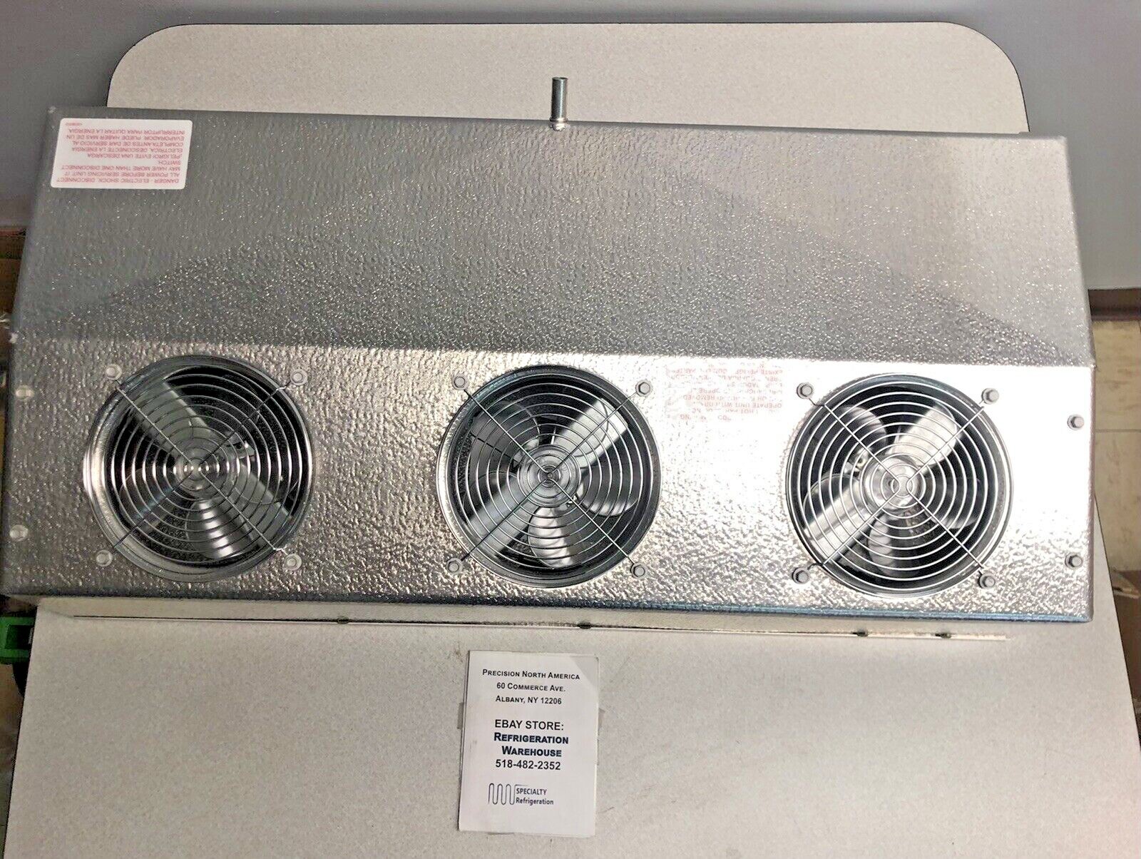Overstock Heatcraft reach in evaporator 3 fan elec dfst 115/1ph TL28ATFG