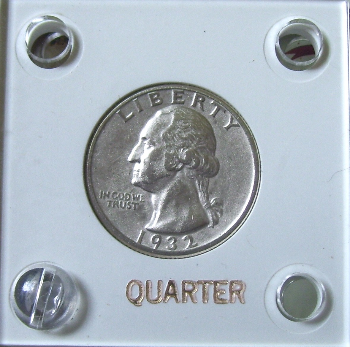 Key Date 1932D Washington Quarter AU+