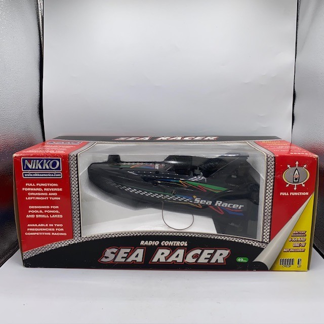Vintage Nikko Radio Control Sea Racer Remote control boat Unused in Original Box