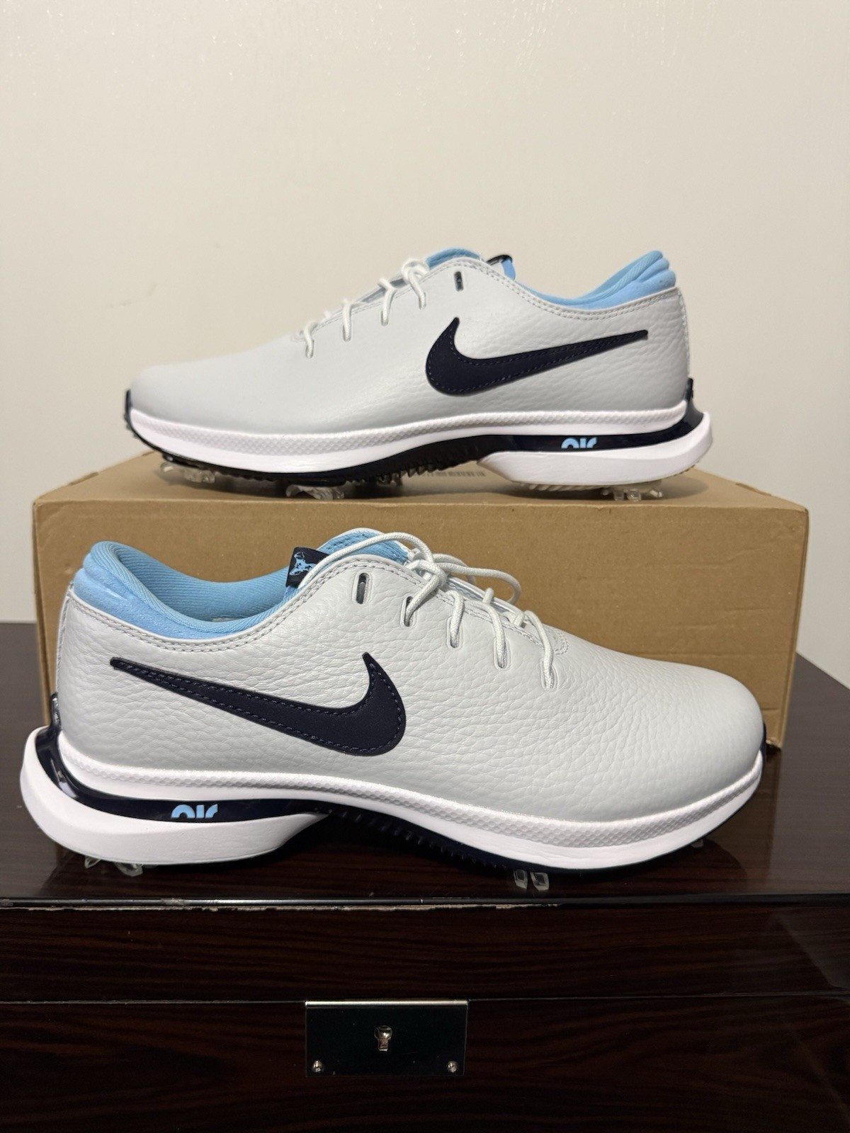 Nike Air Zoom Victory Tour 3 Pure Platinum Golf Shoes Mens DV6798-002 Size 7