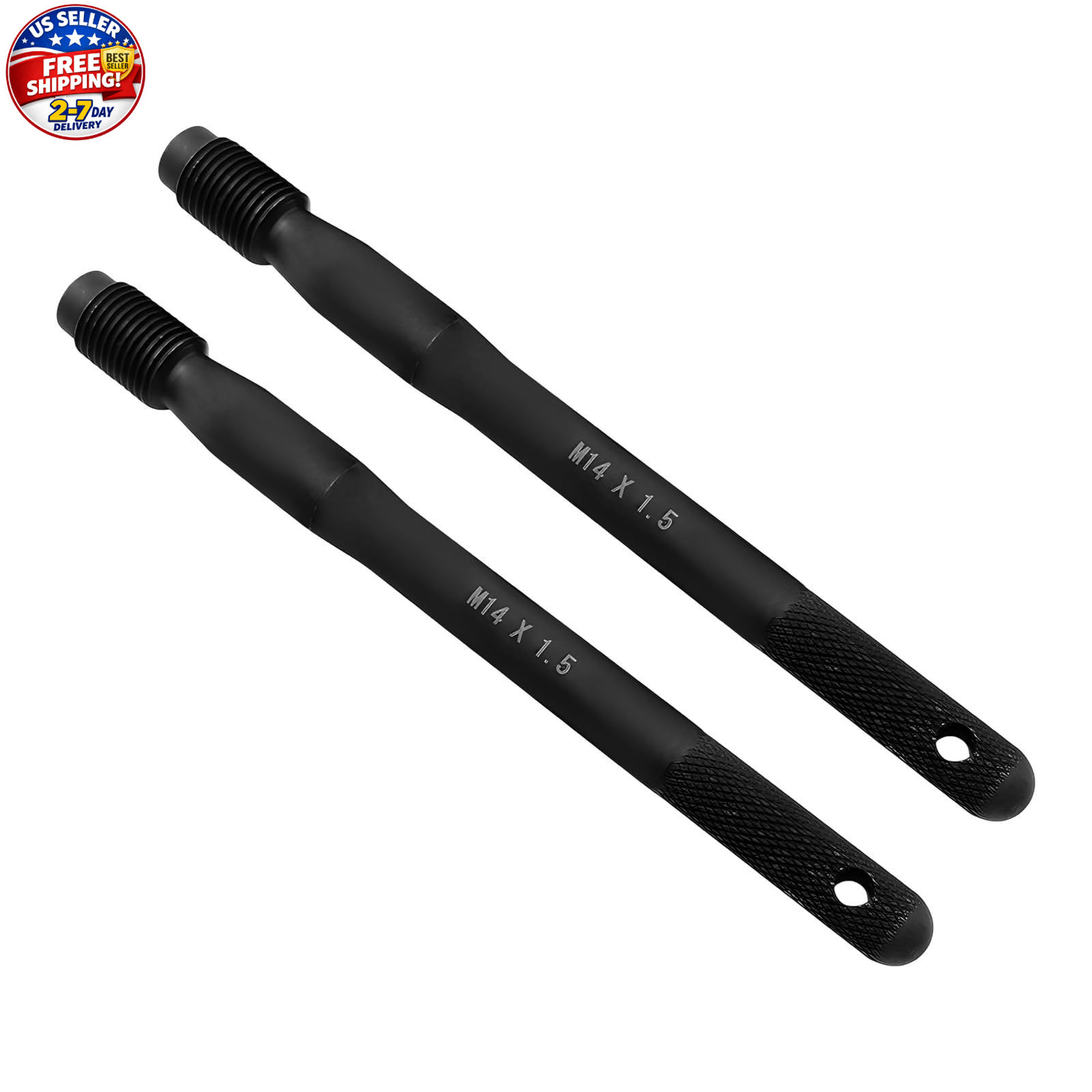 2 PCS Wheel Alignment Pin, M14×1.5 Wheel Hanger Alignment Pin Guide Tools, Ri...