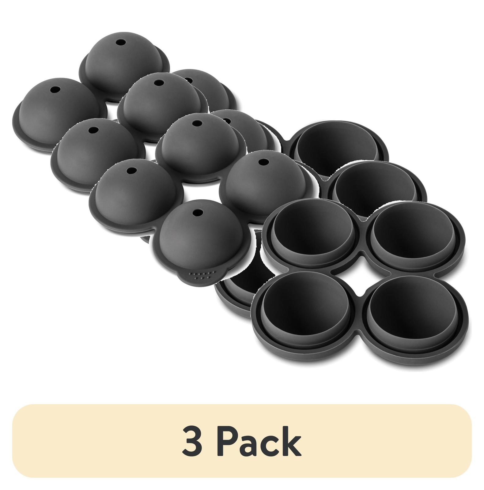 Silicone Sphere Ice Molds