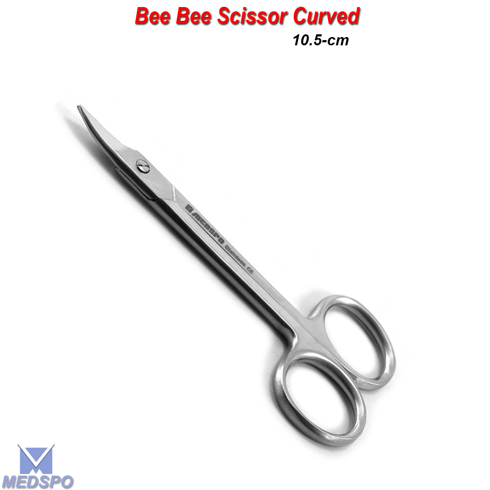 Dental Tissue Scissor Surgical Bee-Bee Crown Curved Wire Cutting Scissors Tools