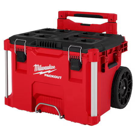 Milwaukee Tool 48-22-8427 Packout Rolling Tool Box, 22 In L X 19 In W X 29 In