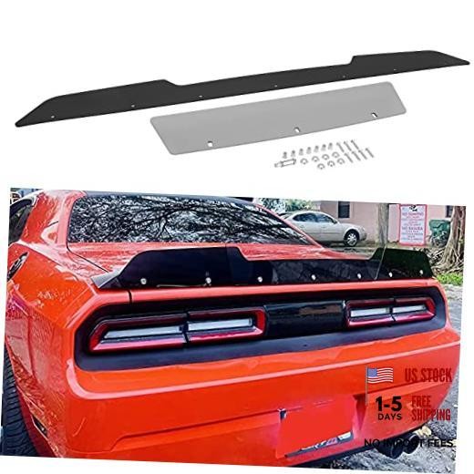 Rear Wickerbill Spoiler for Dodge Challenger 2008-2014 SRT RT Hellcat Scat