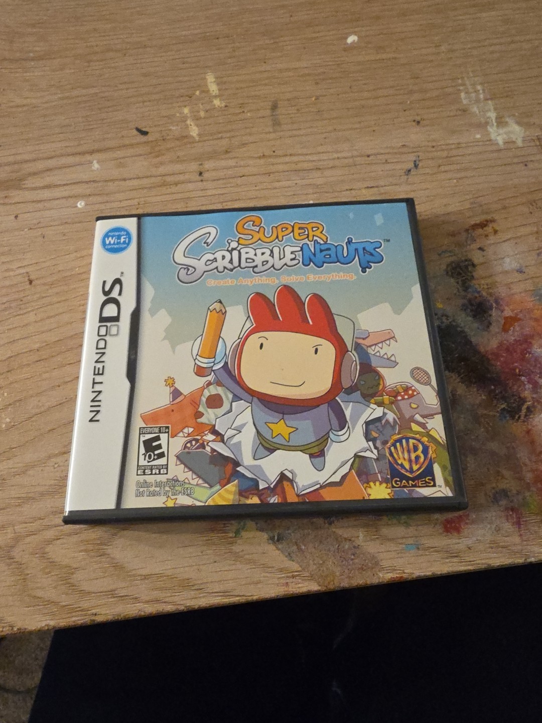 Super Scribblenauts Nintendo DS, 2010 CASE and MANUAL only No Game