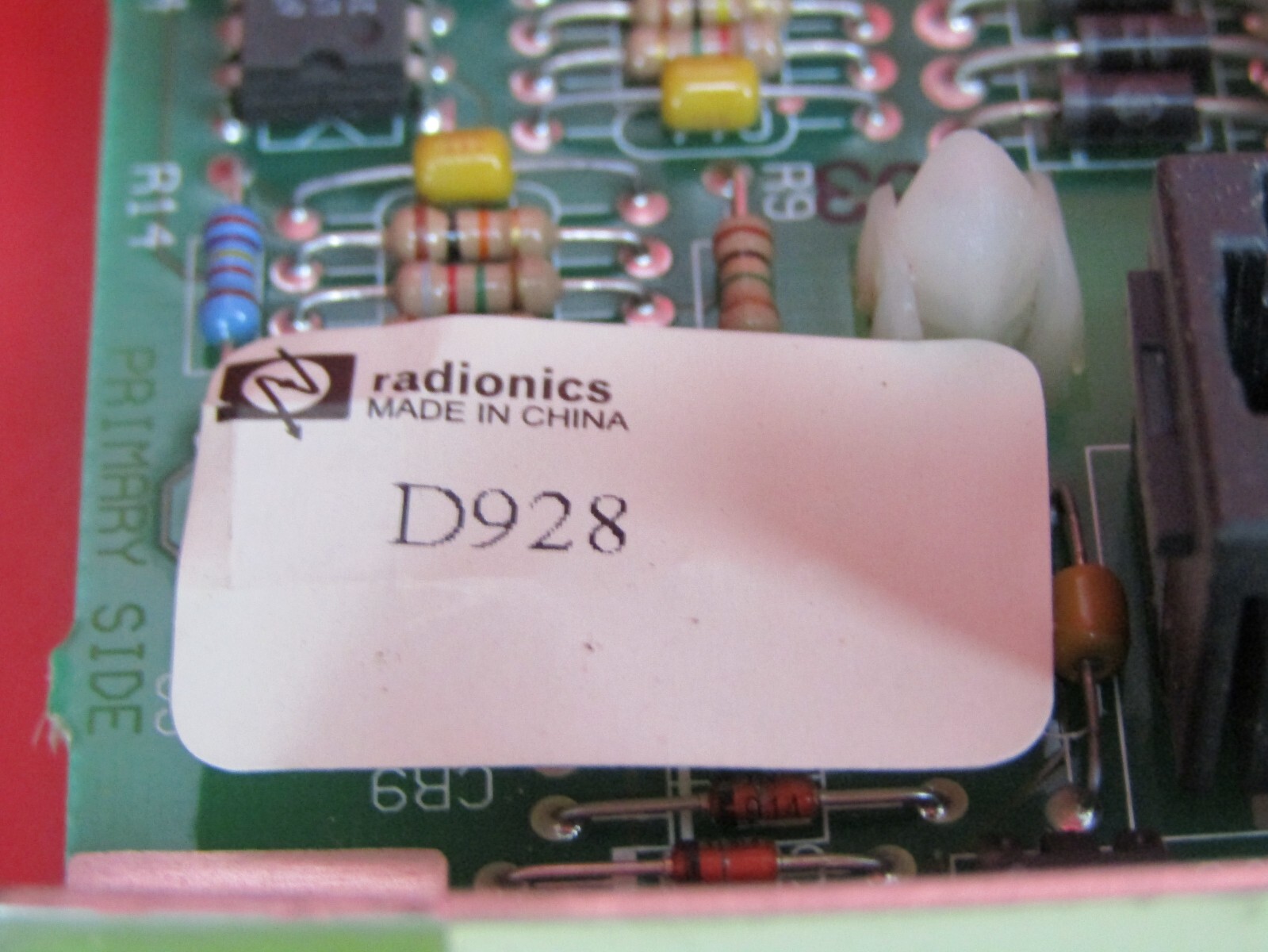 BOSCH PROTECTED PREMISES CONTROL PANEL W/ RADIONICS FIRE CONTROL PANEL D9412GV2