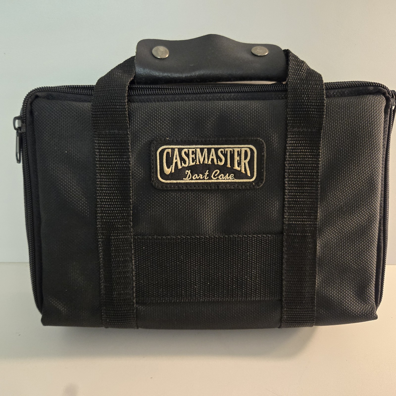 Casemaster Classic Black Nylon Dart Zipped Padded Storage Travel Case